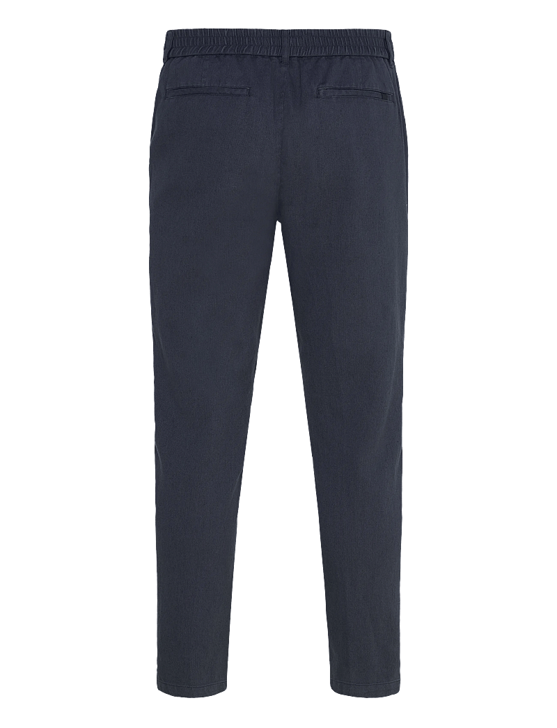 Mos Mosh Gallery - MMGBaldo Porro Pants - hørbukser - navy - 1