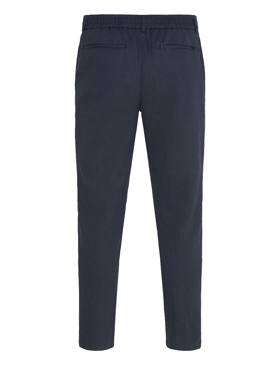 Mos Mosh Gallery - MMGBaldo Porro Pants - leinenhosen - navy - 1