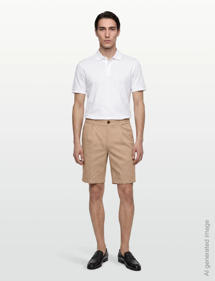 Mos Mosh Gallery - MMGBaldo Porro Shorts - hörstuttbuxur - incense - 0