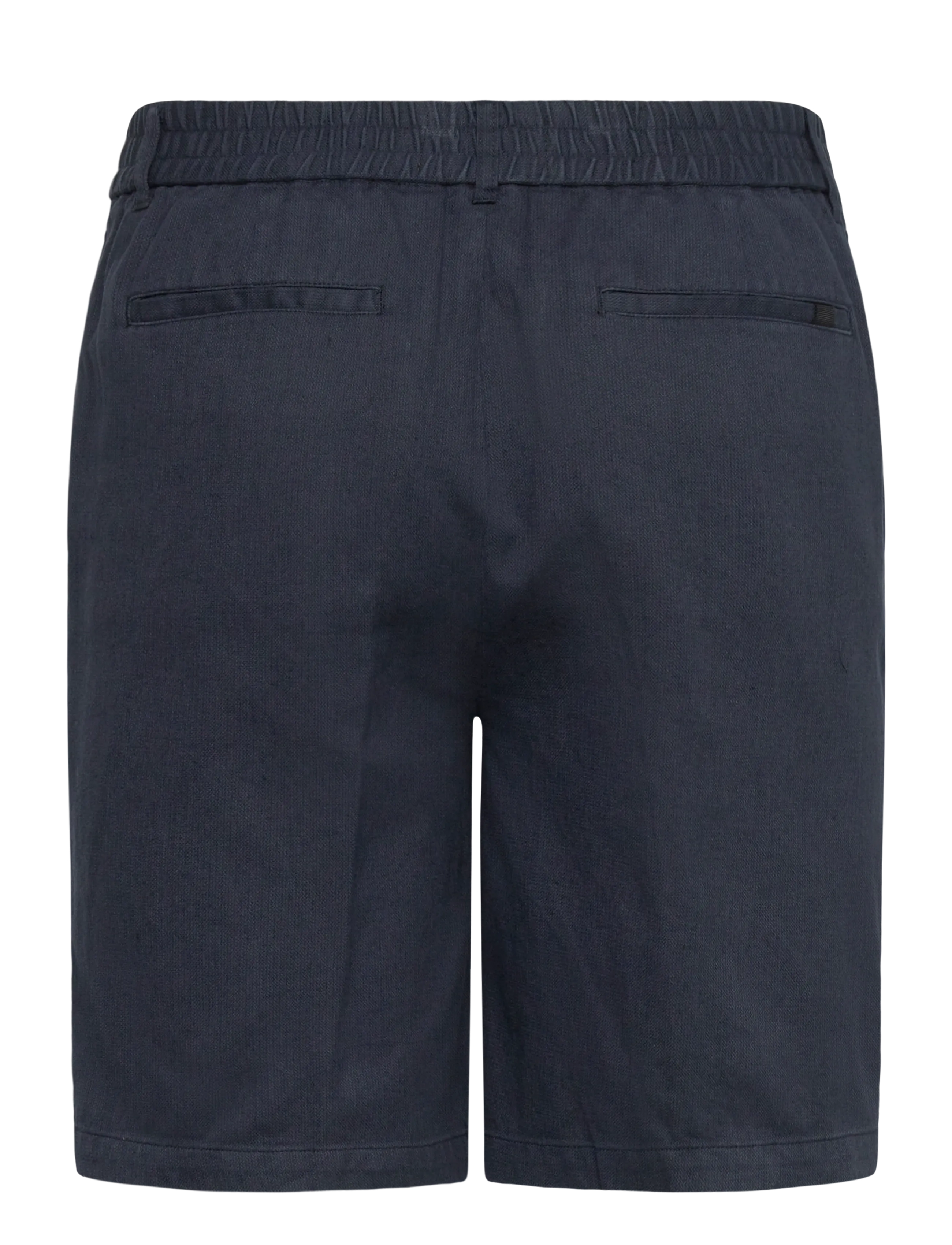 Mos Mosh Gallery - MMGBaldo Porro Shorts - linen shorts - navy - 2