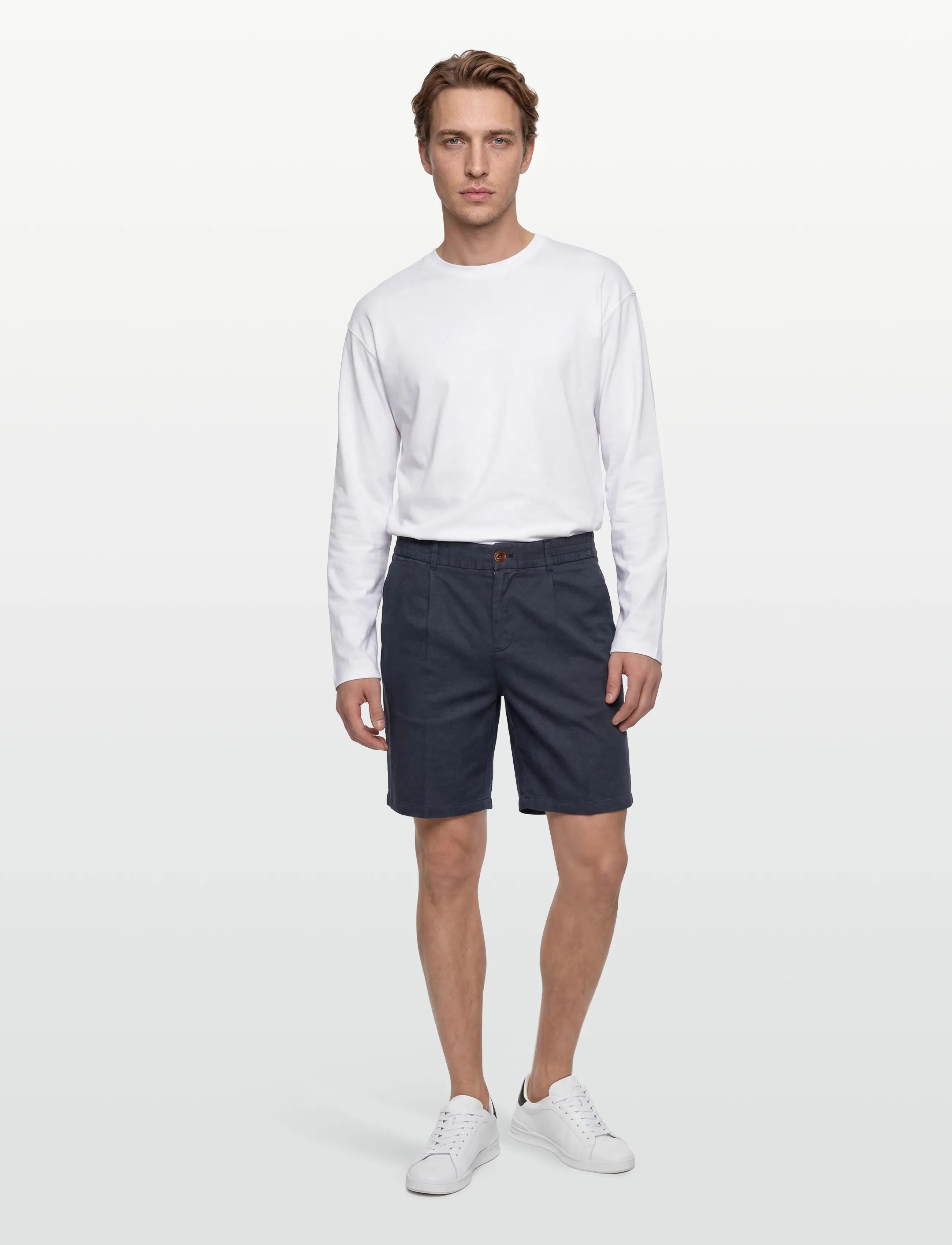 Mos Mosh Gallery MMGBaldo Porro Shorts - Skandinaavia - NAVY / navy