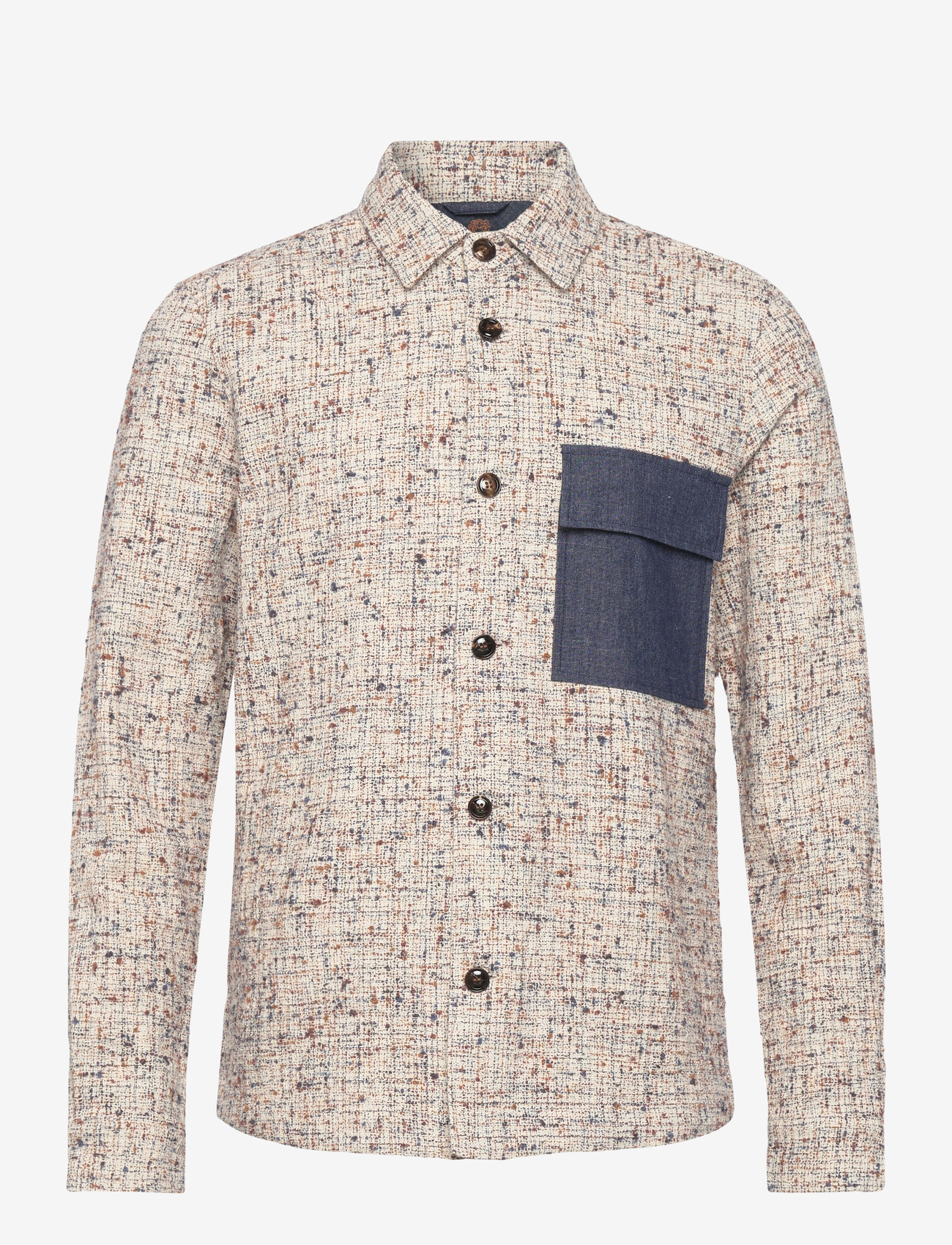 Mos Mosh Gallery - MMGWilson Nep Overshirt - shop efter anledning - ecru - 1