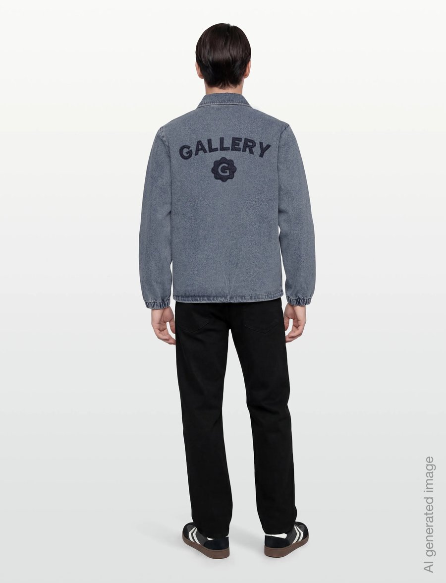 Mos Mosh Gallery - MMGPayton Denim Jacket - ungefütterte denimjacken - blue denim - 4