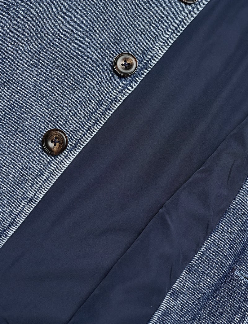 Mos Mosh Gallery - MMGPayton Denim Jacket - ofodrade jeansjackor - blue denim - 4