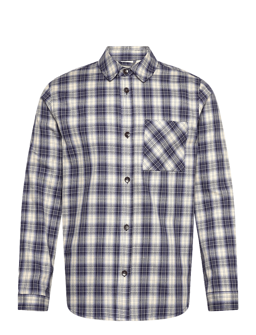 Mos Mosh Gallery - MMGDavid Spring Check Shirt - ruutupaidat - estate blue - 1