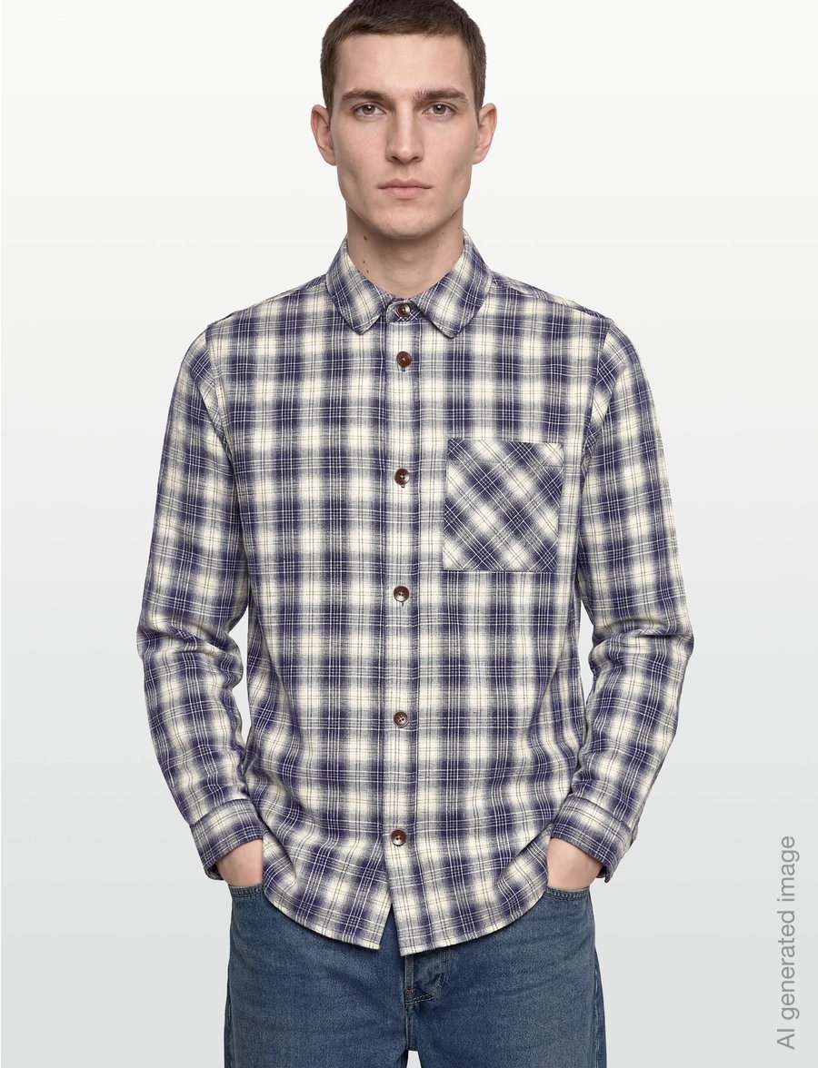 Mos Mosh Gallery - MMGDavid Spring Check Shirt - ruutupaidat - estate blue - 3