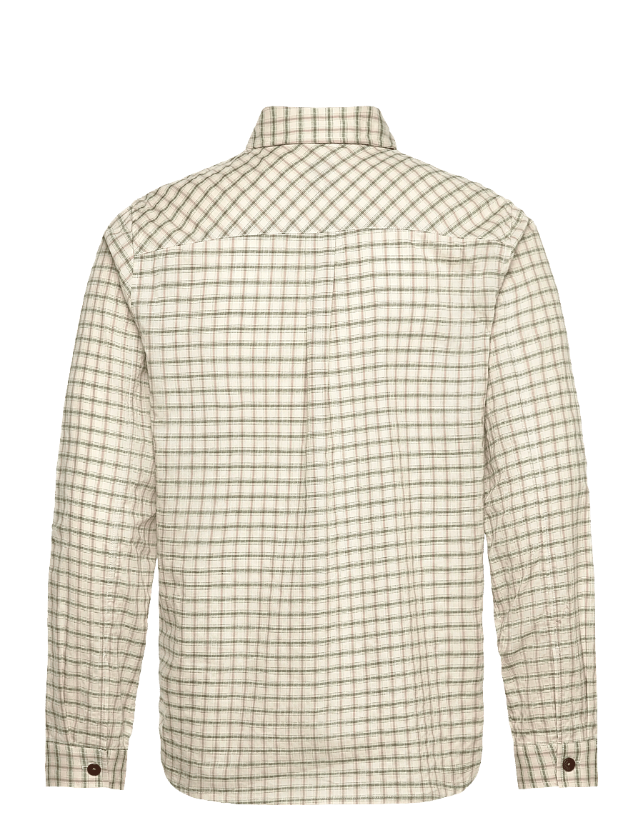 Mos Mosh Gallery - MMGDavid Spring Check Shirt - ternede skjorter - watercress - 2