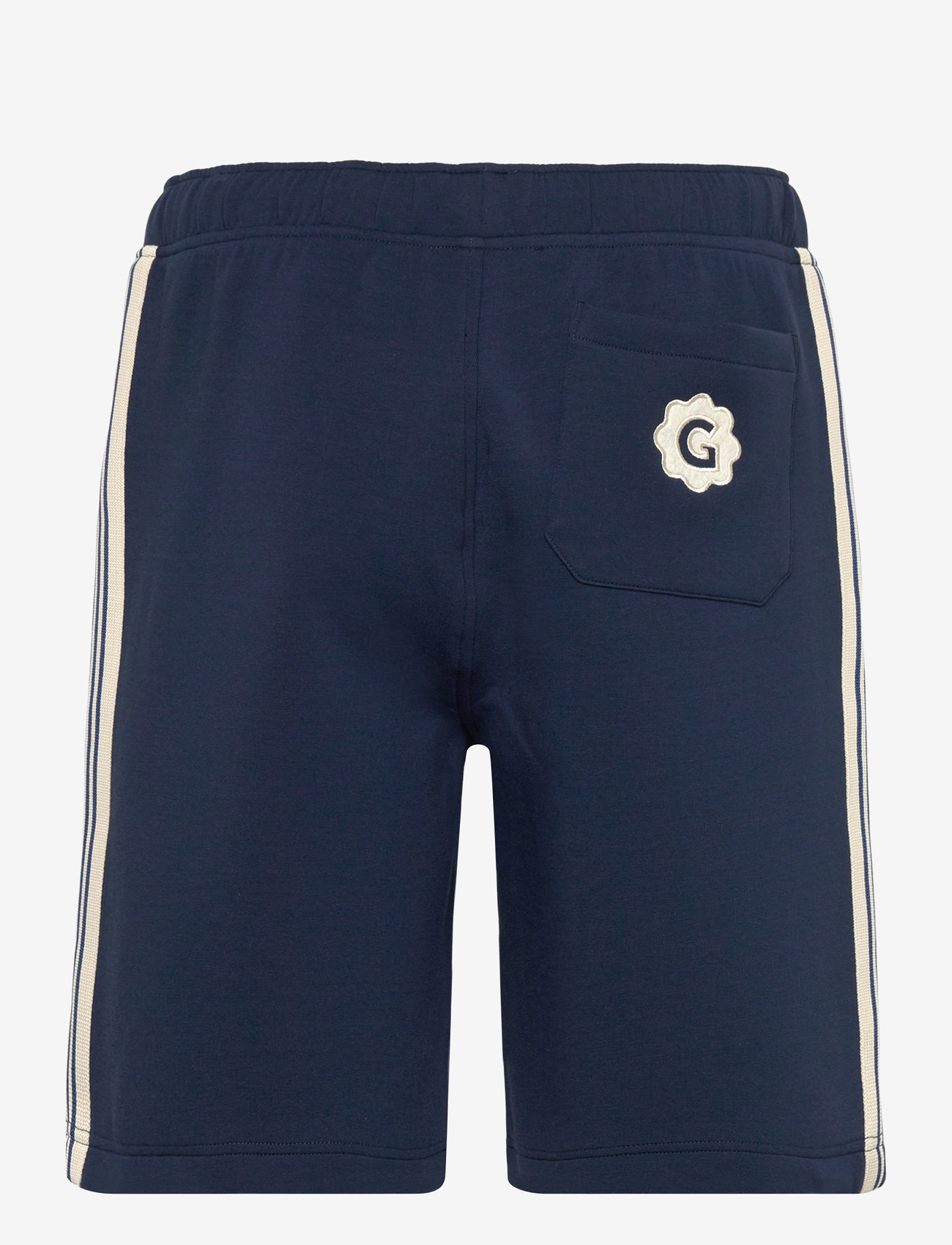 Mos Mosh Gallery - MMGBridge Zip Shorts - sweatshorts - navy - 1