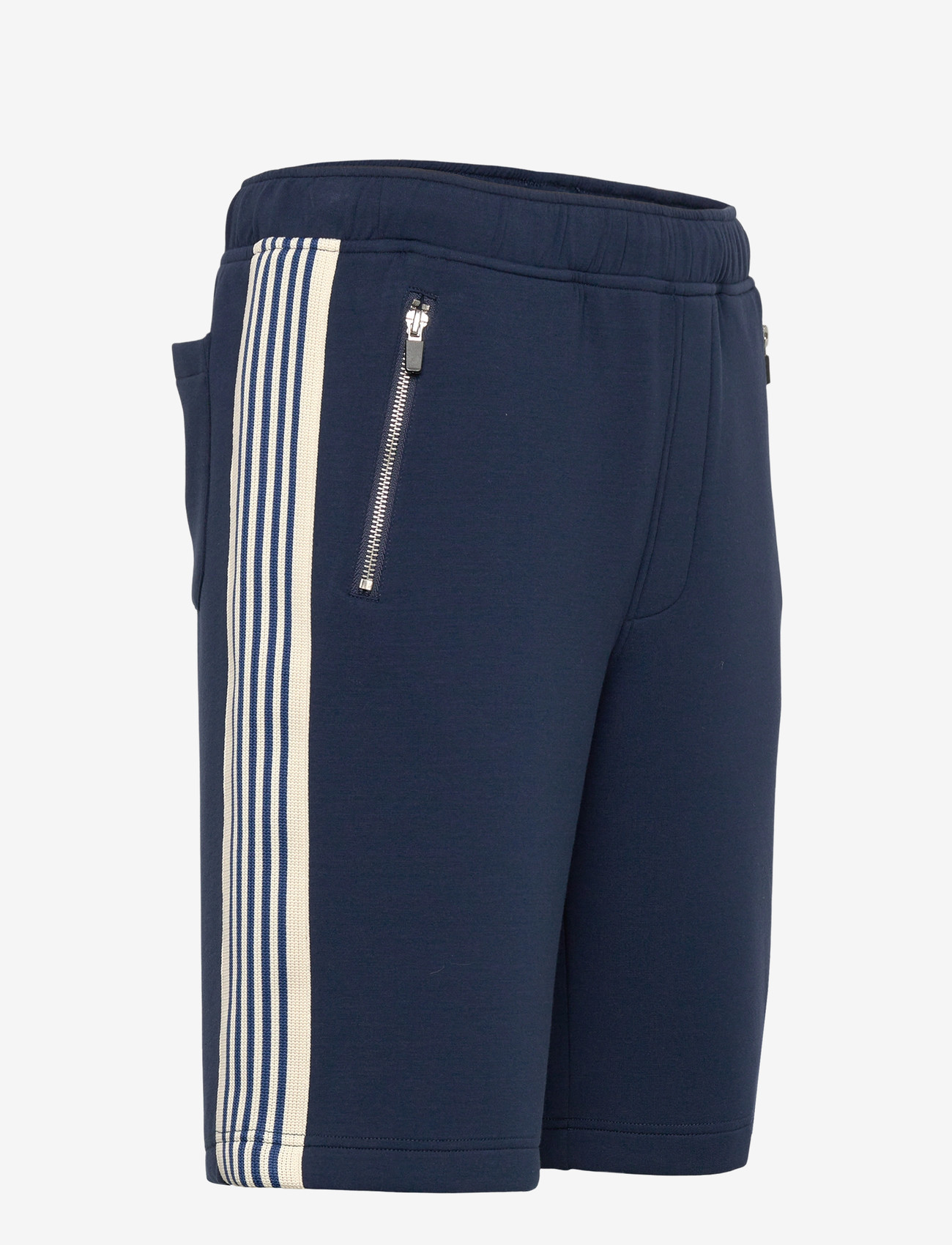 Mos Mosh Gallery - MMGBridge Zip Shorts - sweatshorts - navy - 3