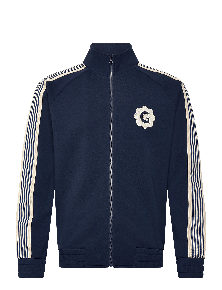 Mos Mosh Gallery - MMGBridge Zip Cardigan Sweat - sweatshirts - navy - 0