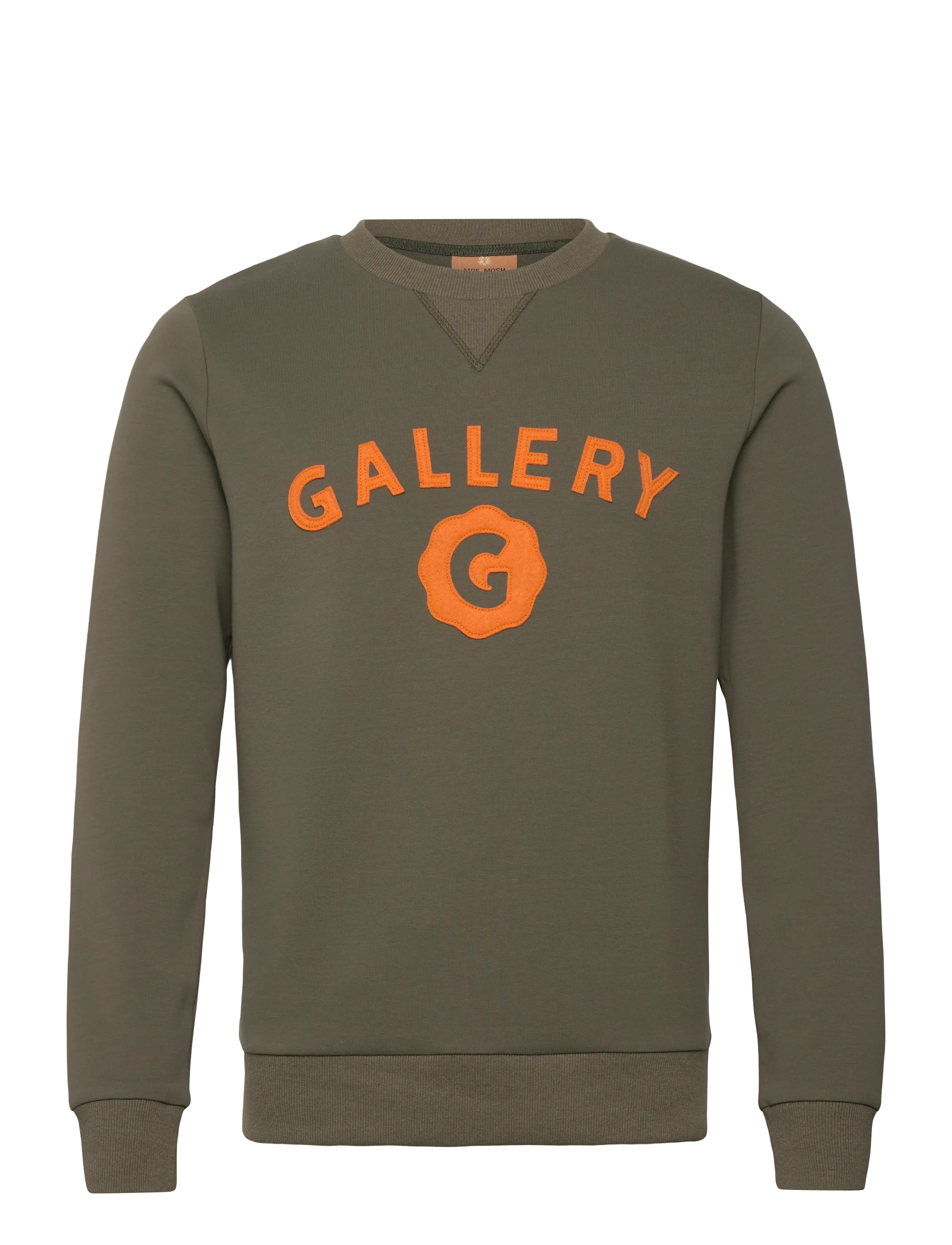 Mos Mosh Gallery MMGBridge Sweat - Dressipluusid - GRAPE LEAF / khaki/green