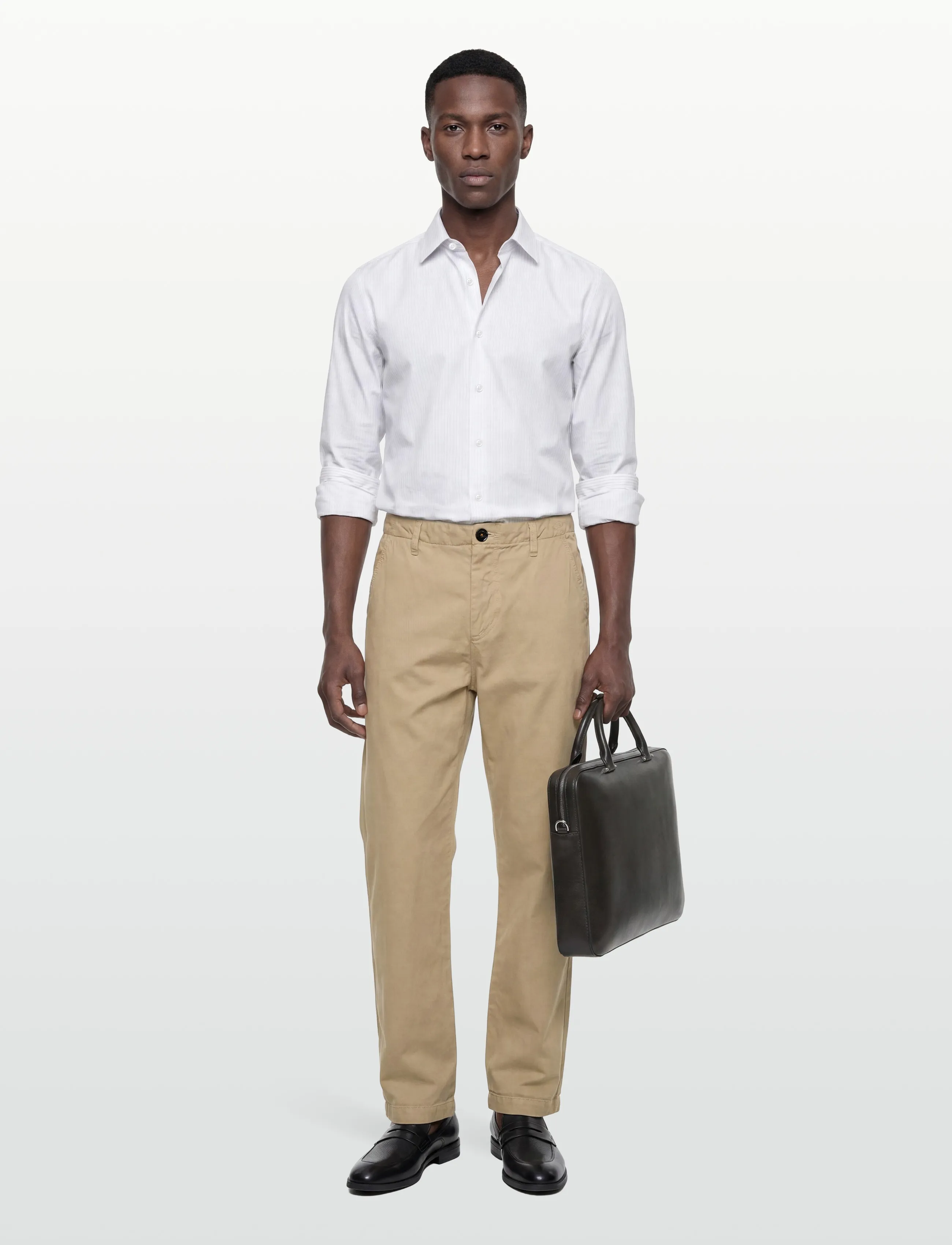 Mos Mosh Gallery MMGJesper Pant - Linnebyxor - INCENSE / beige