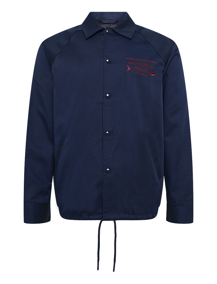 Mos Mosh Gallery - MMGStudio Coach Jacket - kevadjoped - indigo blue - 1