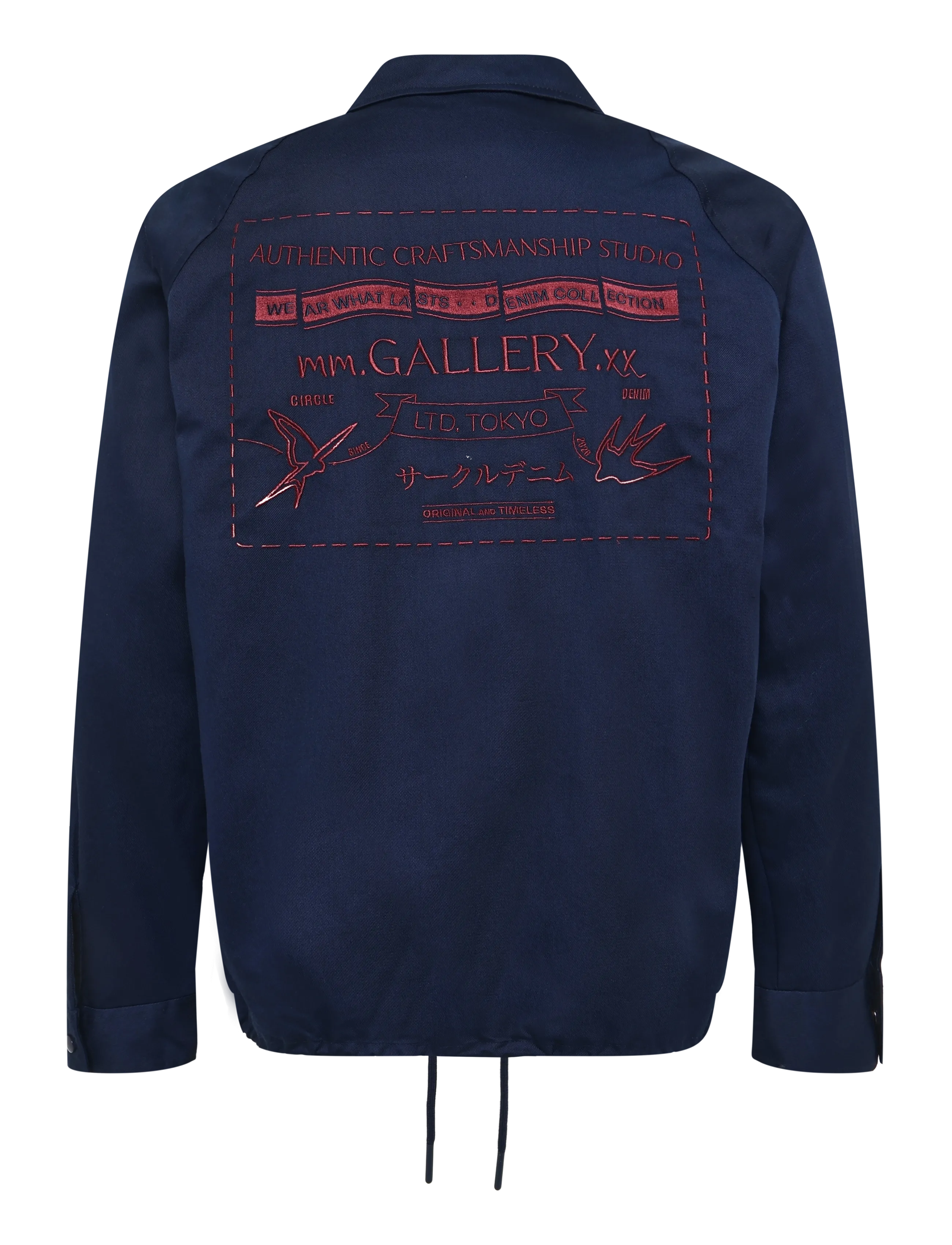 Mos Mosh Gallery - MMGStudio Coach Jacket - kevadjoped - indigo blue - 2