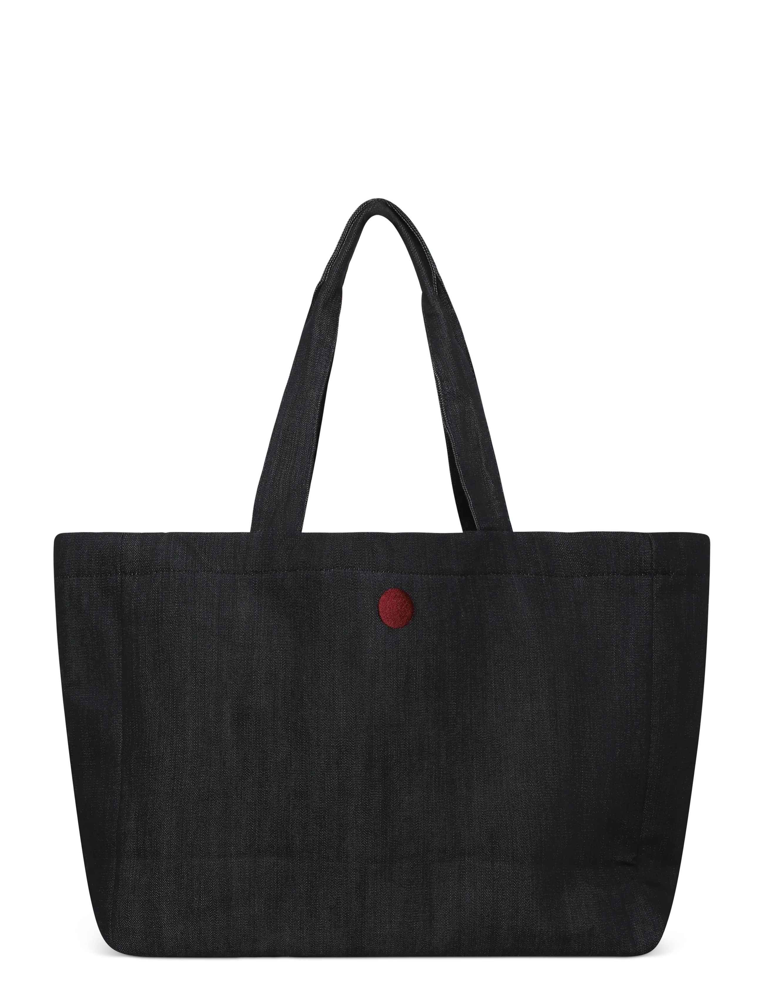 Mos Mosh Gallery - MMGGallery Circle Denim Tote Bag - shoppa efter tillfälle - indigo blue - 1