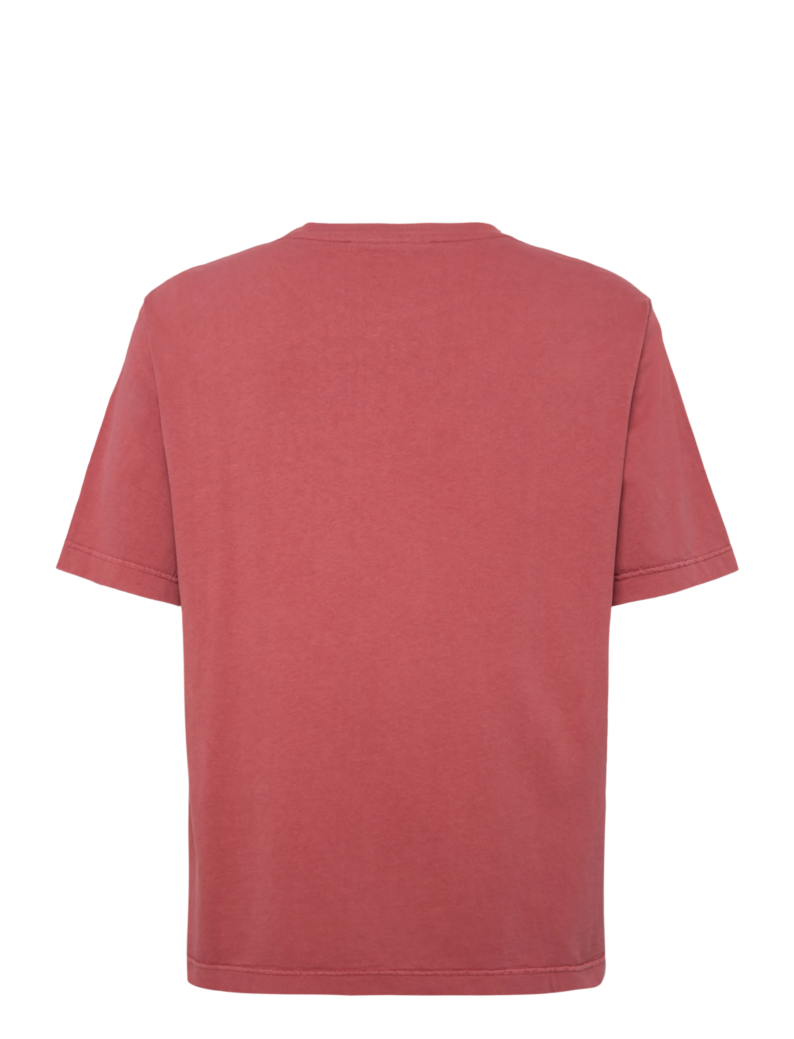 Mos Mosh Gallery - MMGVinni Vintage O-SS Tee - kurzärmelige t-shirts - burnt russet - 1