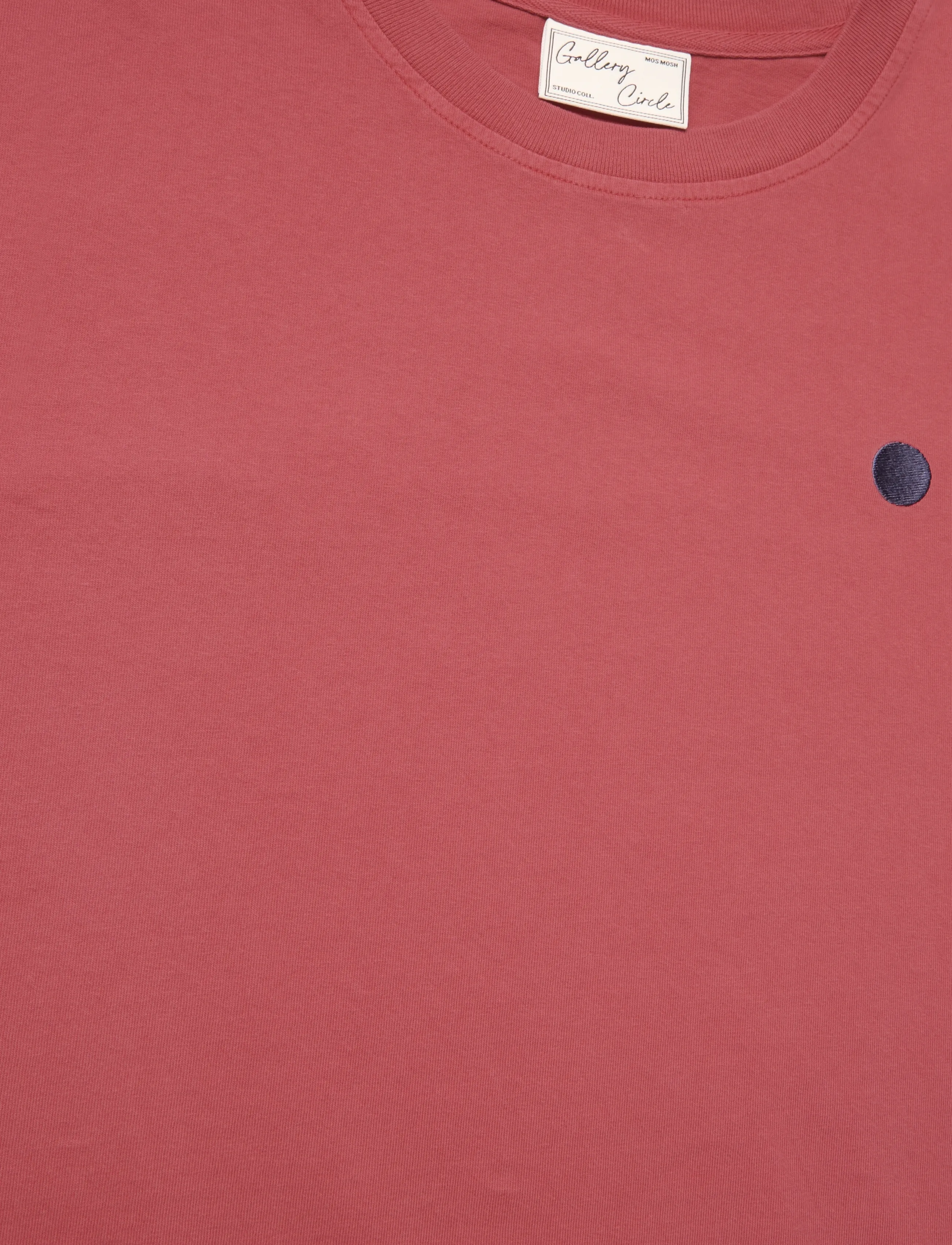 Mos Mosh Gallery - MMGVinni Vintage O-SS Tee - kurzärmelige t-shirts - burnt russet - 2