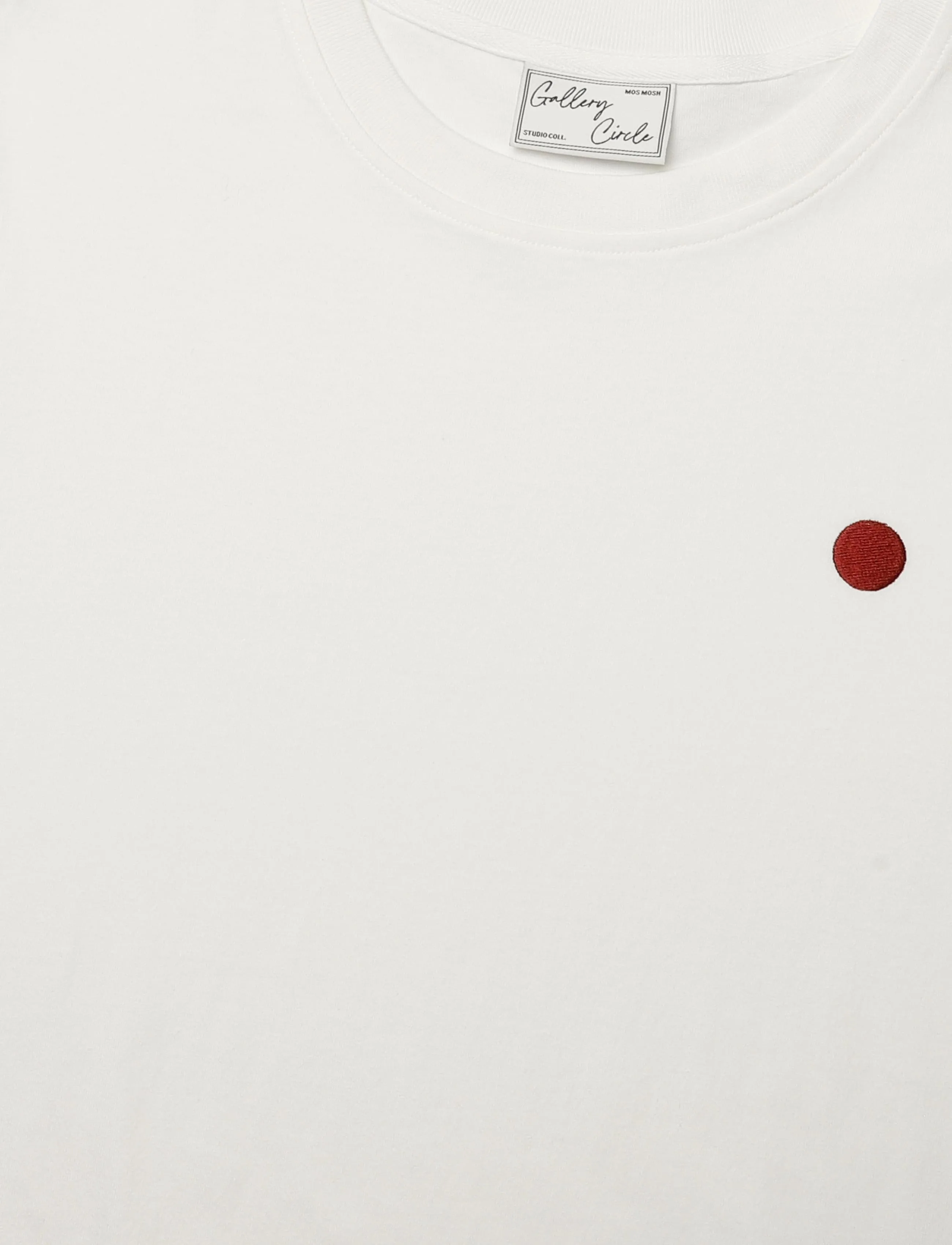 Mos Mosh Gallery - MMGVinni Vintage O-SS Tee - kurzärmelige t-shirts - white - 2