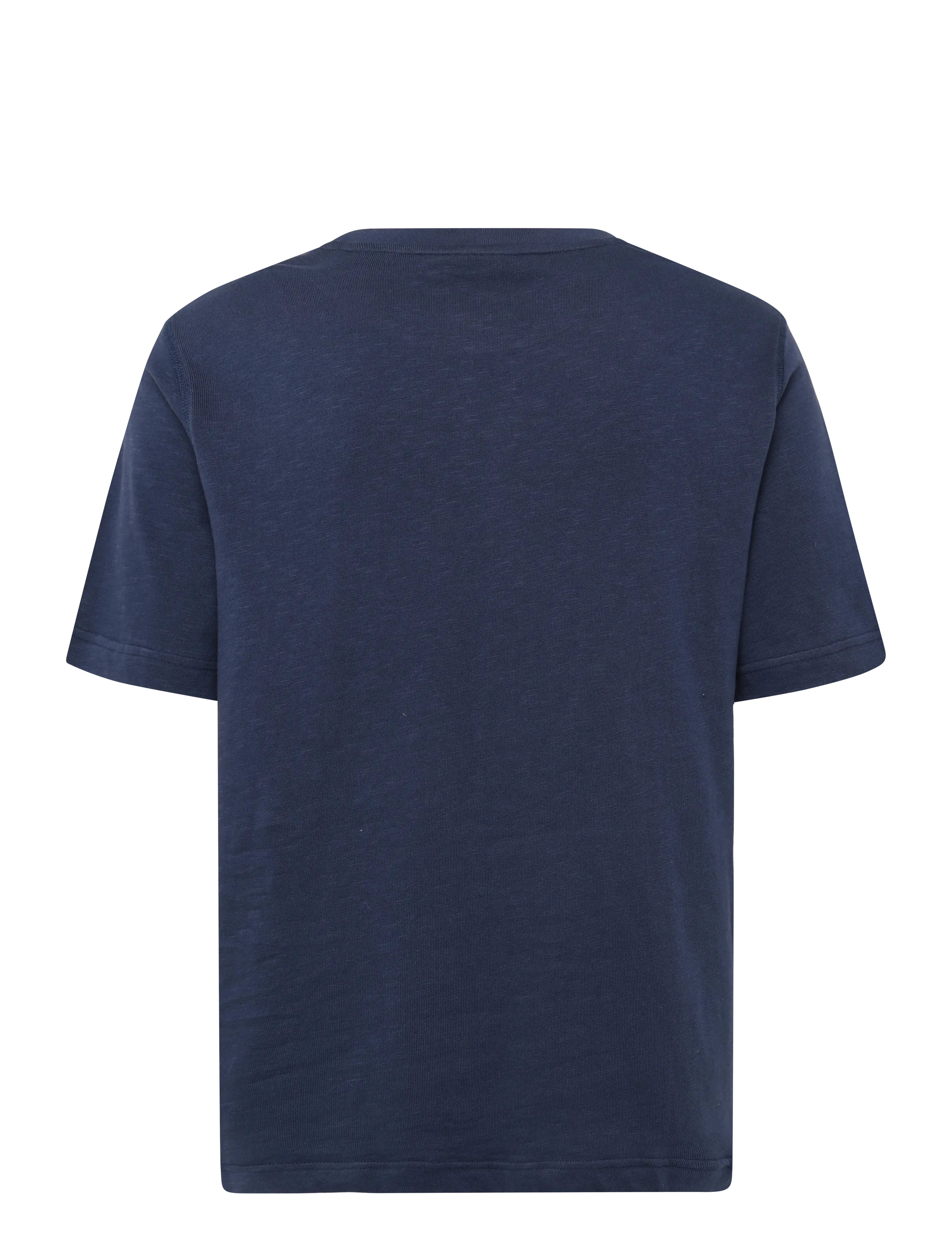 Mos Mosh Gallery - MMGStudio Slub O-SS Tee - kurzärmelige t-shirts - indigo blue - 1