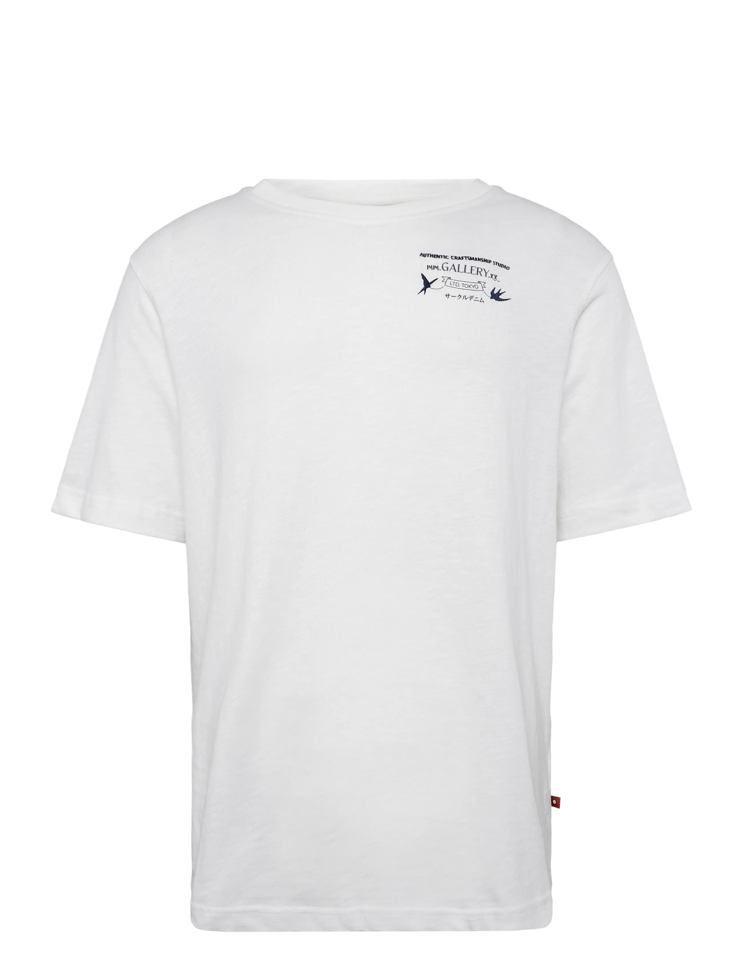 Mos Mosh Gallery MMGStudio Slub O-SS Tee - Inspiration - WHITE / white