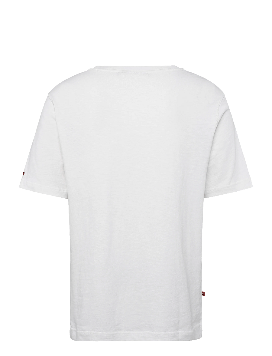 Mos Mosh Gallery - MMGStudio Slub O-SS Tee - kurzärmelige t-shirts - white - 1