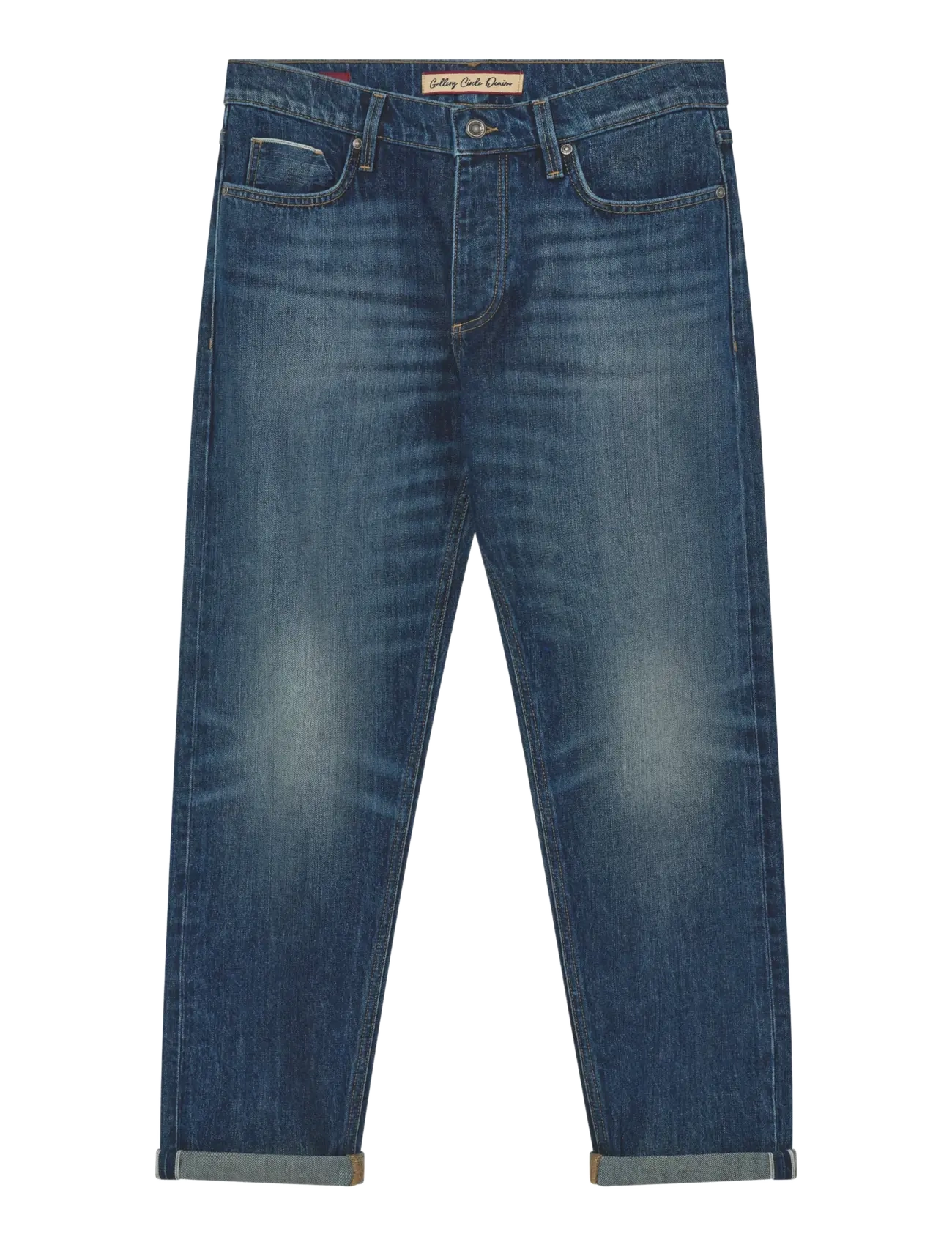 Mos Mosh Gallery MMGAndrew Milano Selvedge Jeans - Riided - BLUE DENIM / blue