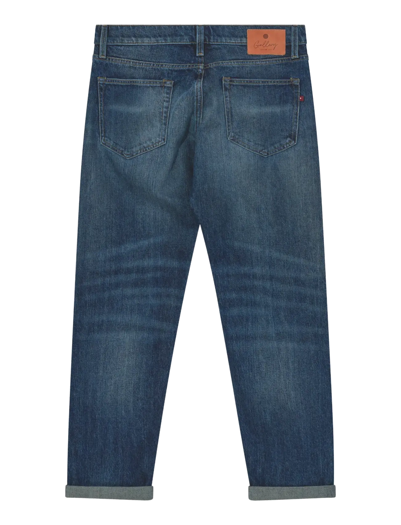 Mos Mosh Gallery - MMGAndrew Milano Selvedge Jeans - alt kitsenevad teksad - blue denim - 1