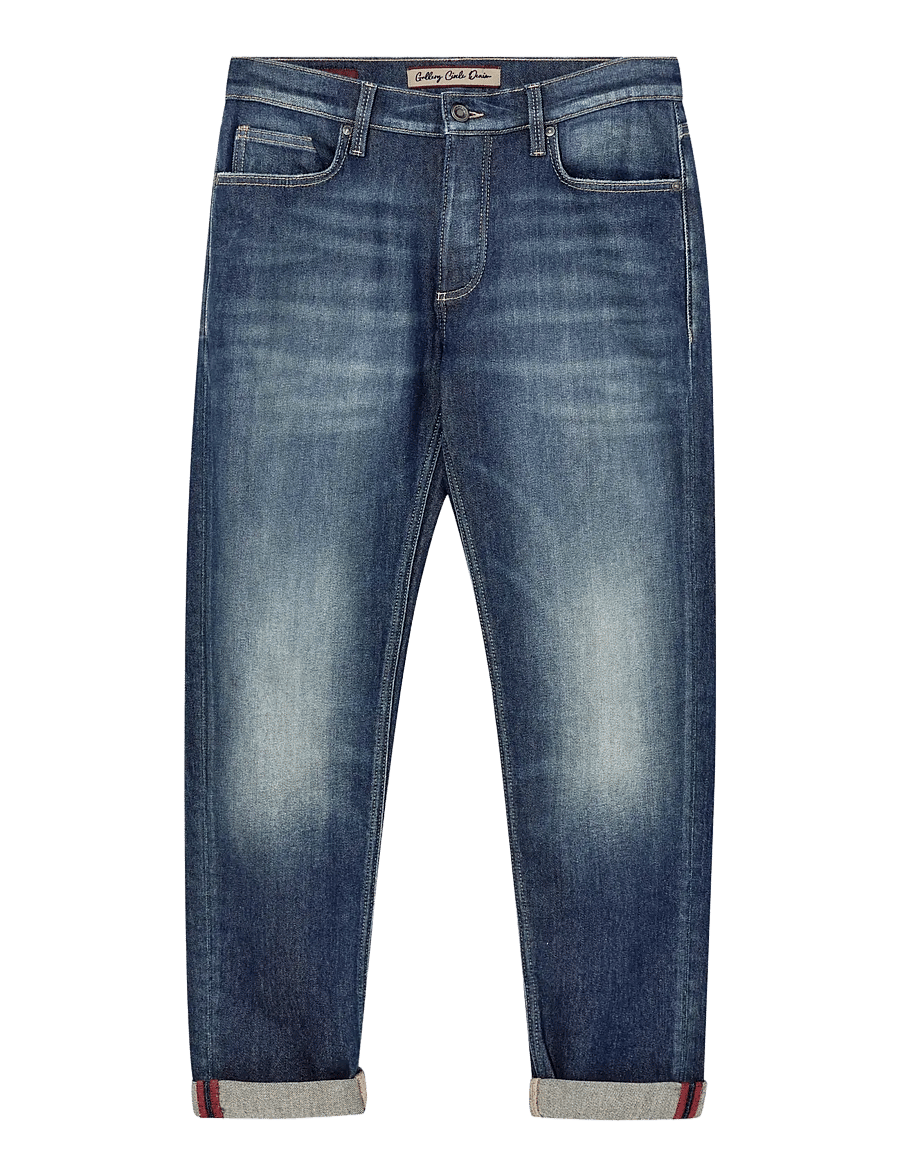 Mos Mosh Gallery - MMGAndrew Parma Jeans - normale jeans - mid blue - 0