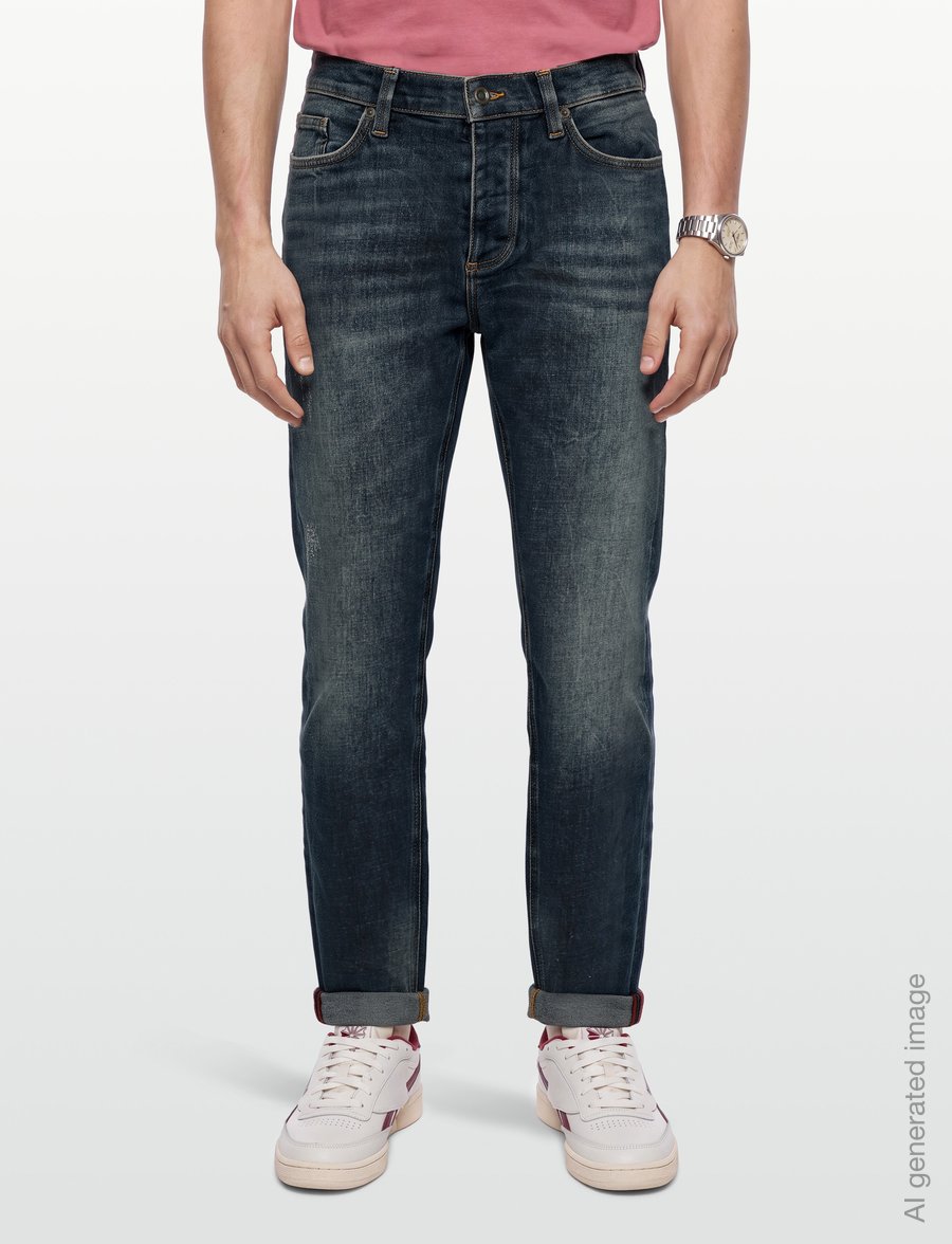 Mos Mosh Gallery - MMGAndrew Cesena Jeans - normale jeans - dark denim - 5