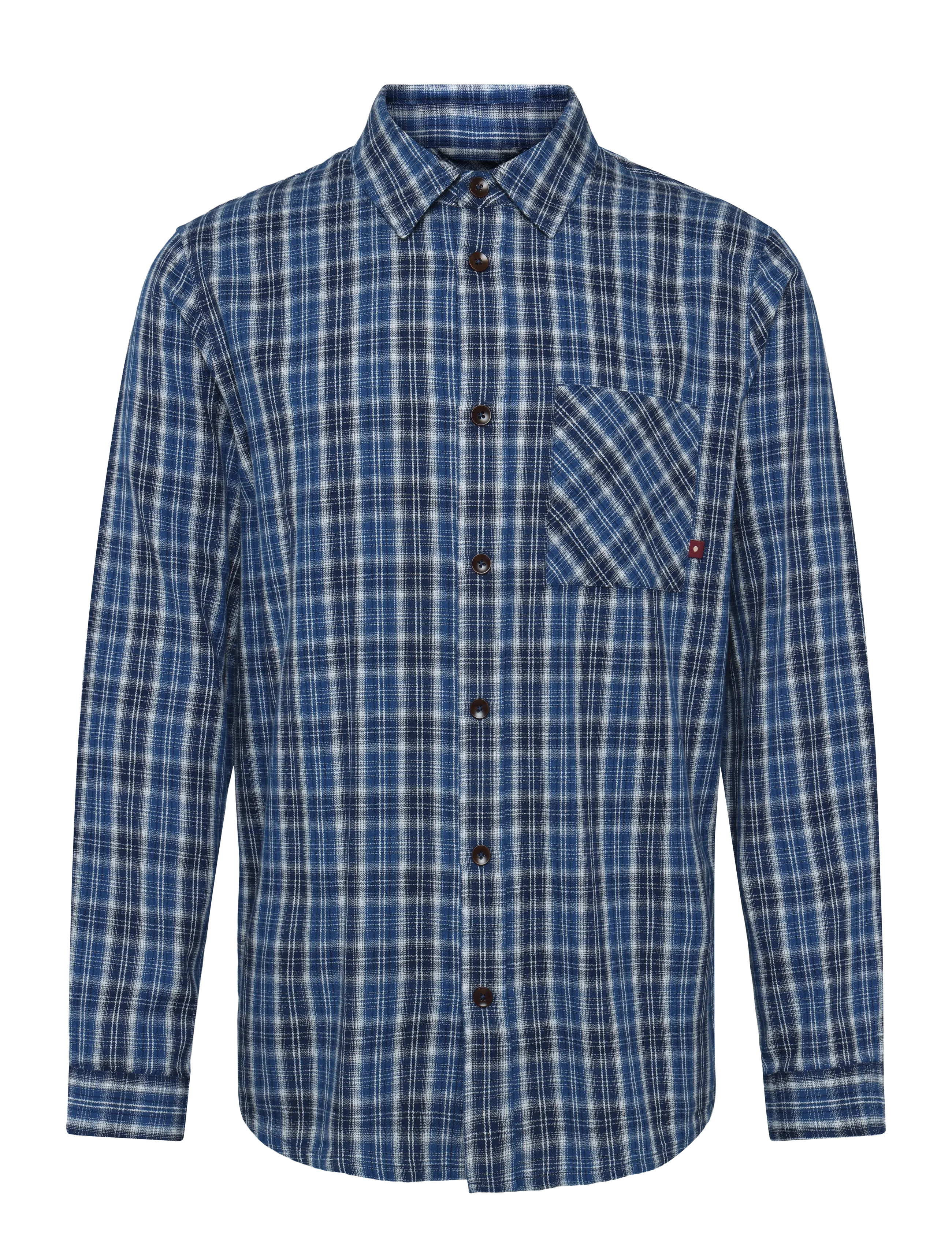 Mos Mosh Gallery MMGDavid Spring Check Shirt - Skjorter - INDIGO BLUE / navy