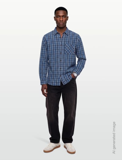 David Spring Check Shirt - Casual