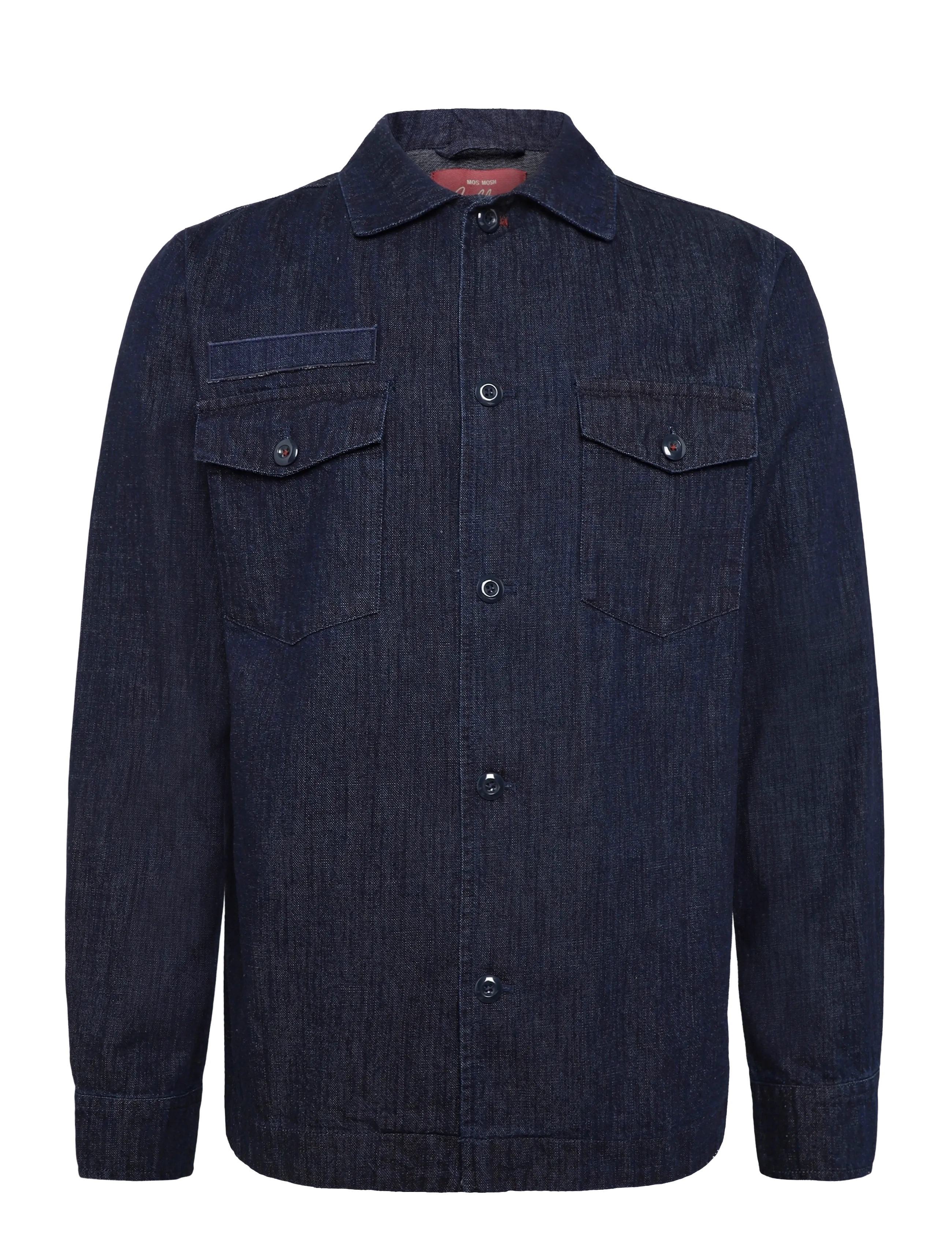 Mos Mosh Gallery MMGMarcello Chambray Overshirt - Jacken - INDIGO BLUE / navy