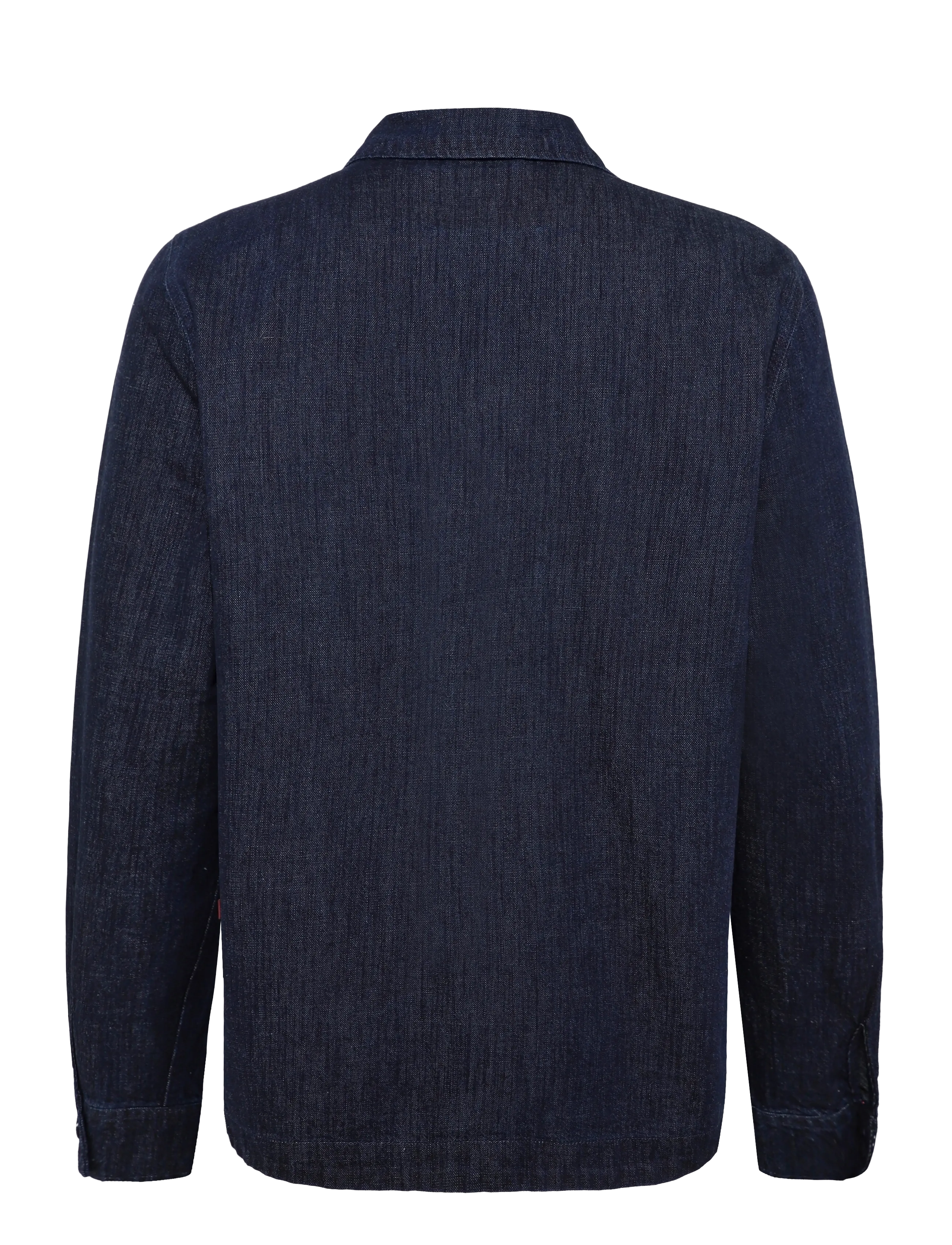 Mos Mosh Gallery - MMGMarcello Chambray Overshirt - indigo blue - 1