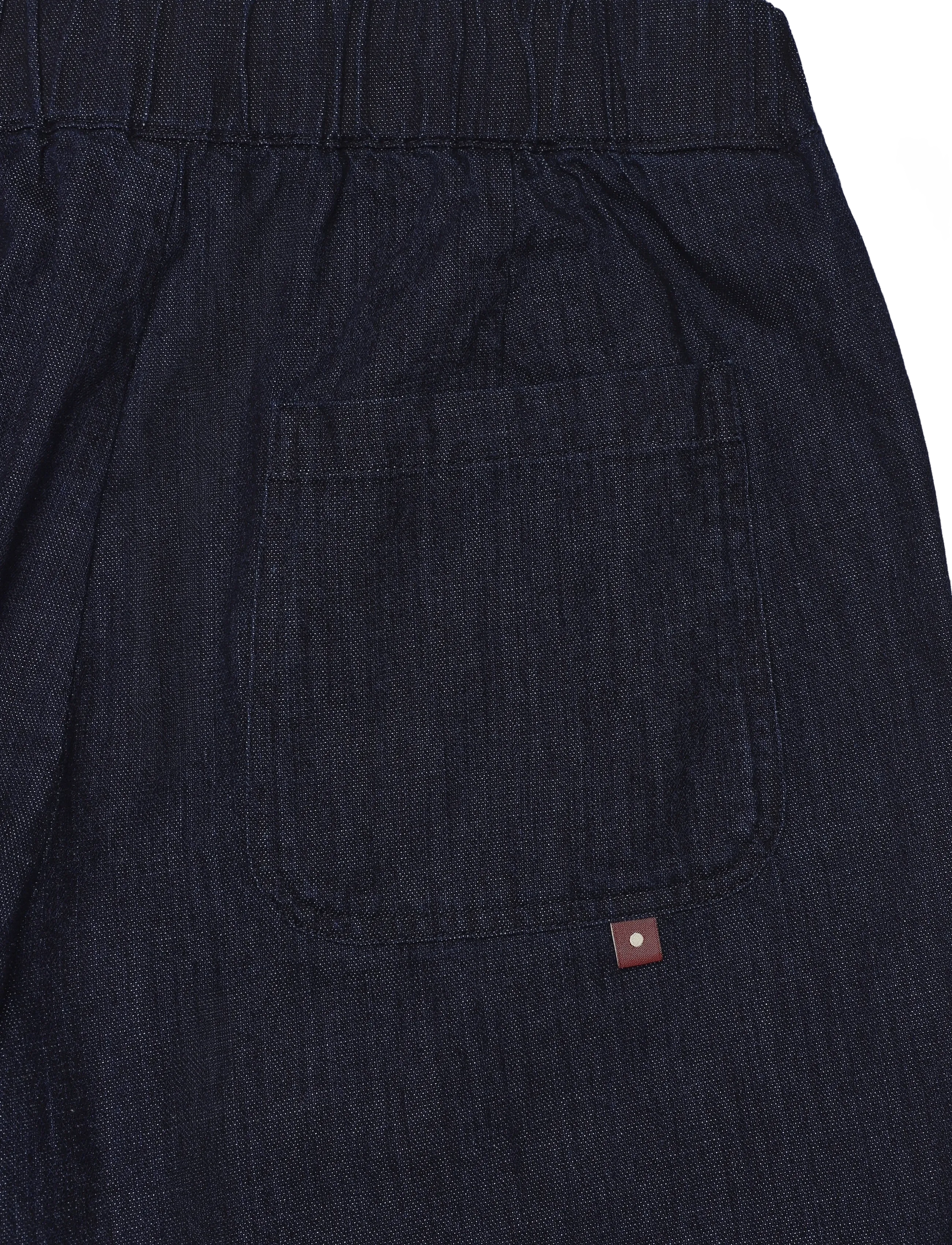 Mos Mosh Gallery - MMGLuca Chambray Pant - vabaajapüksid - indigo blue - 2