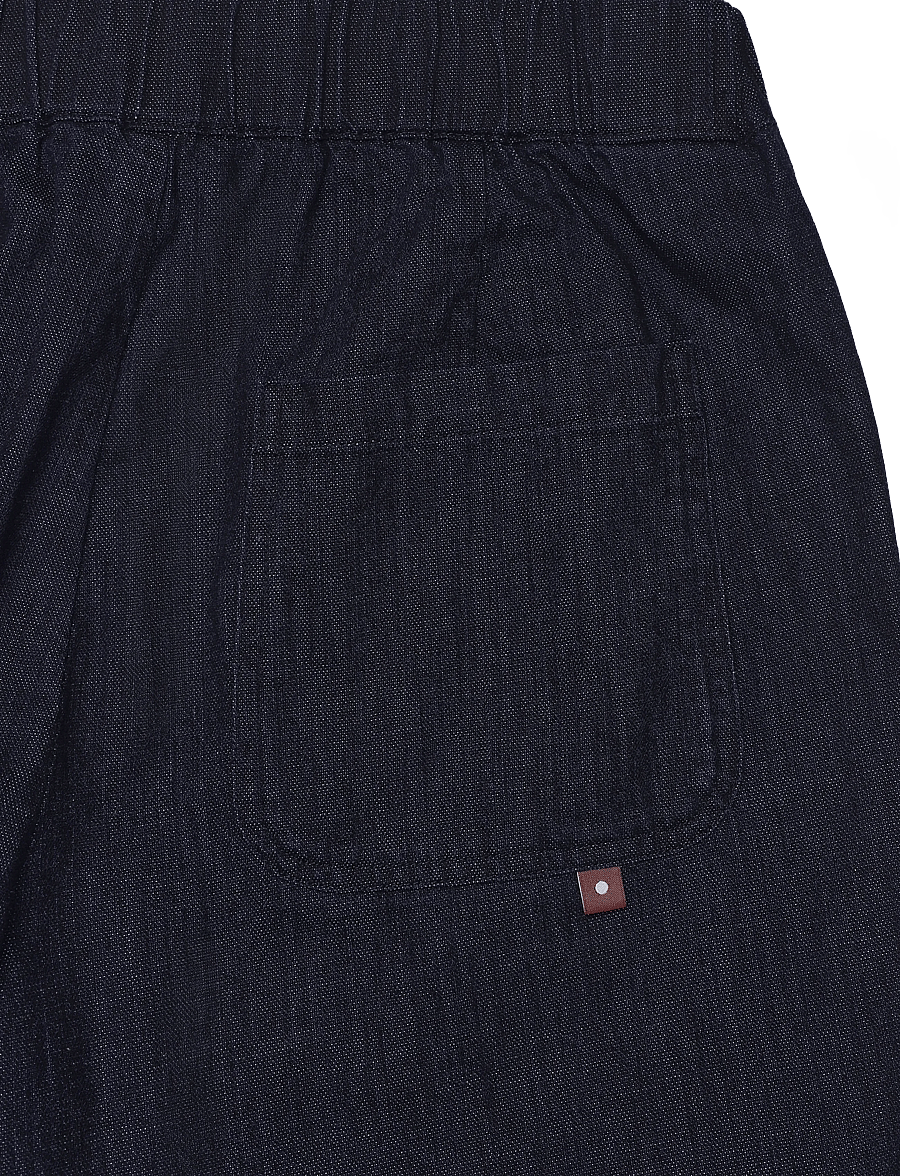 Mos Mosh Gallery - MMGLuca Chambray Pant - casual byxor - indigo blue - 2