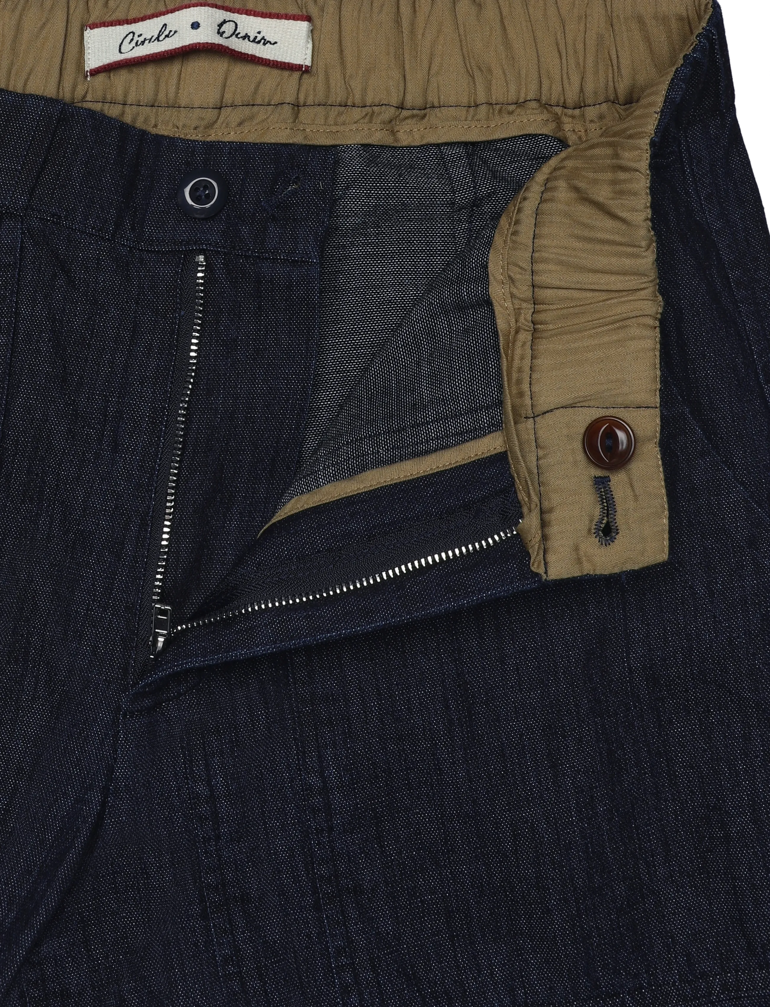 Mos Mosh Gallery - MMGLuca Chambray Pant - vabaajapüksid - indigo blue - 3
