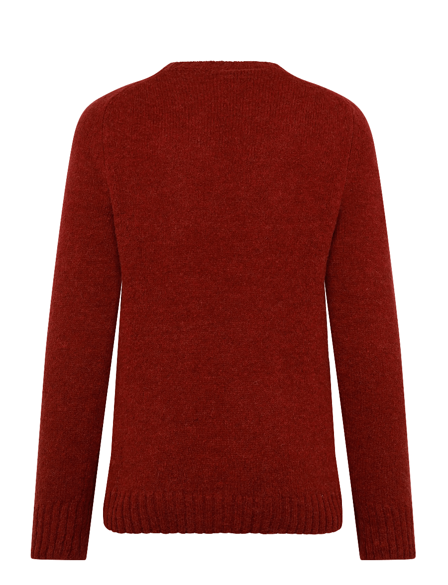 Mos Mosh Gallery - MMGCarlos Crew Neck Knit - rundhals - burnt russet - 1