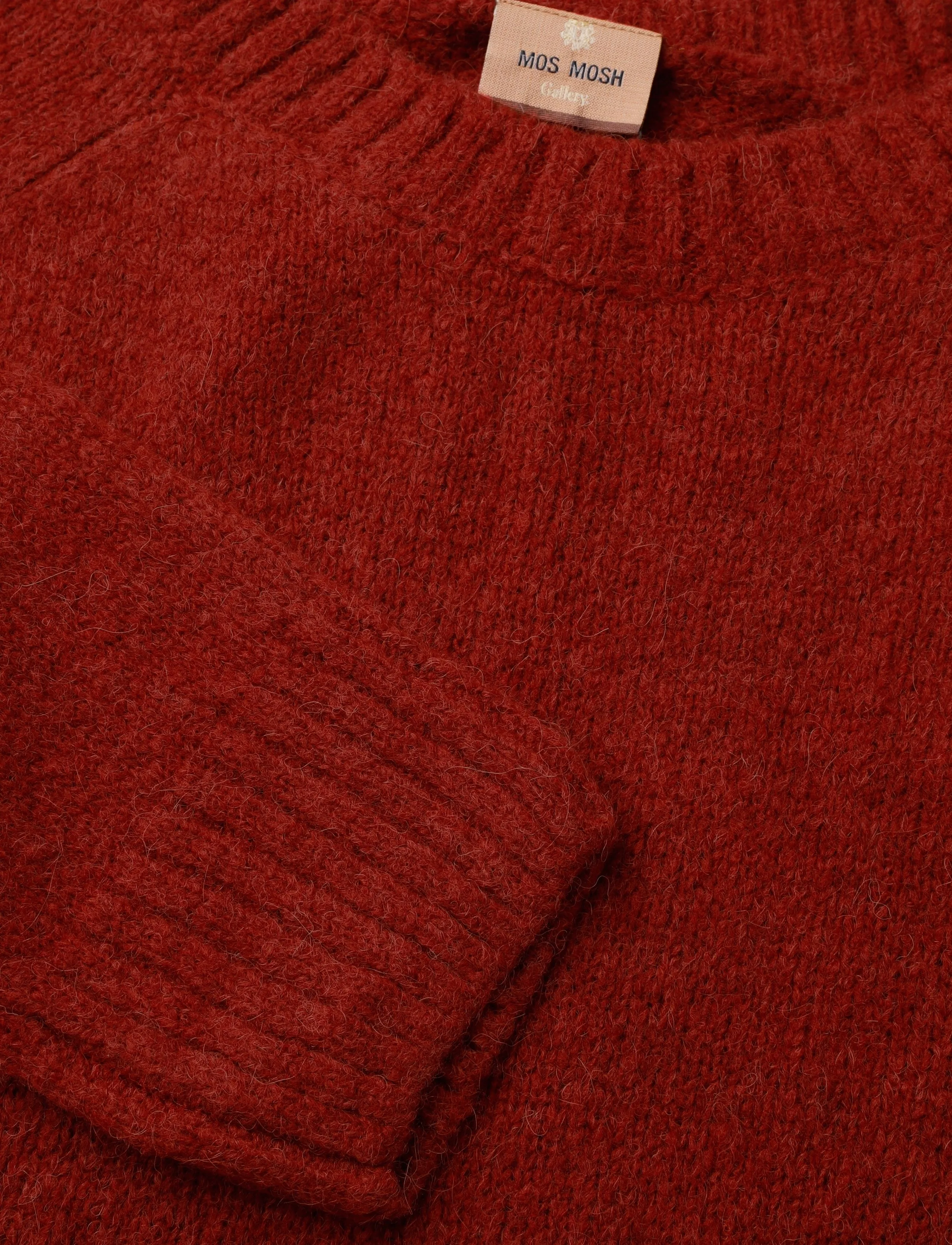 Mos Mosh Gallery - MMGCarlos Crew Neck Knit - rundhals - burnt russet - 2