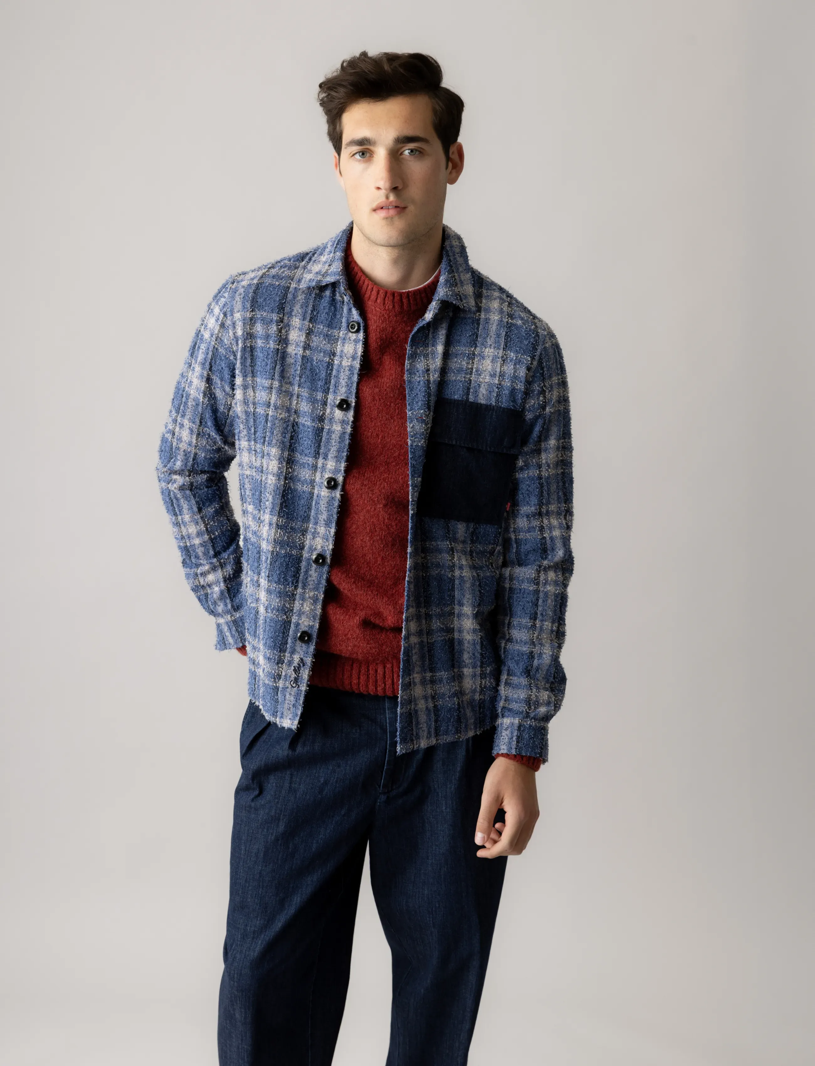 Mos Mosh Gallery MMGWilson Jacket - Apģērbi - VINTAGE INDIGO / blue