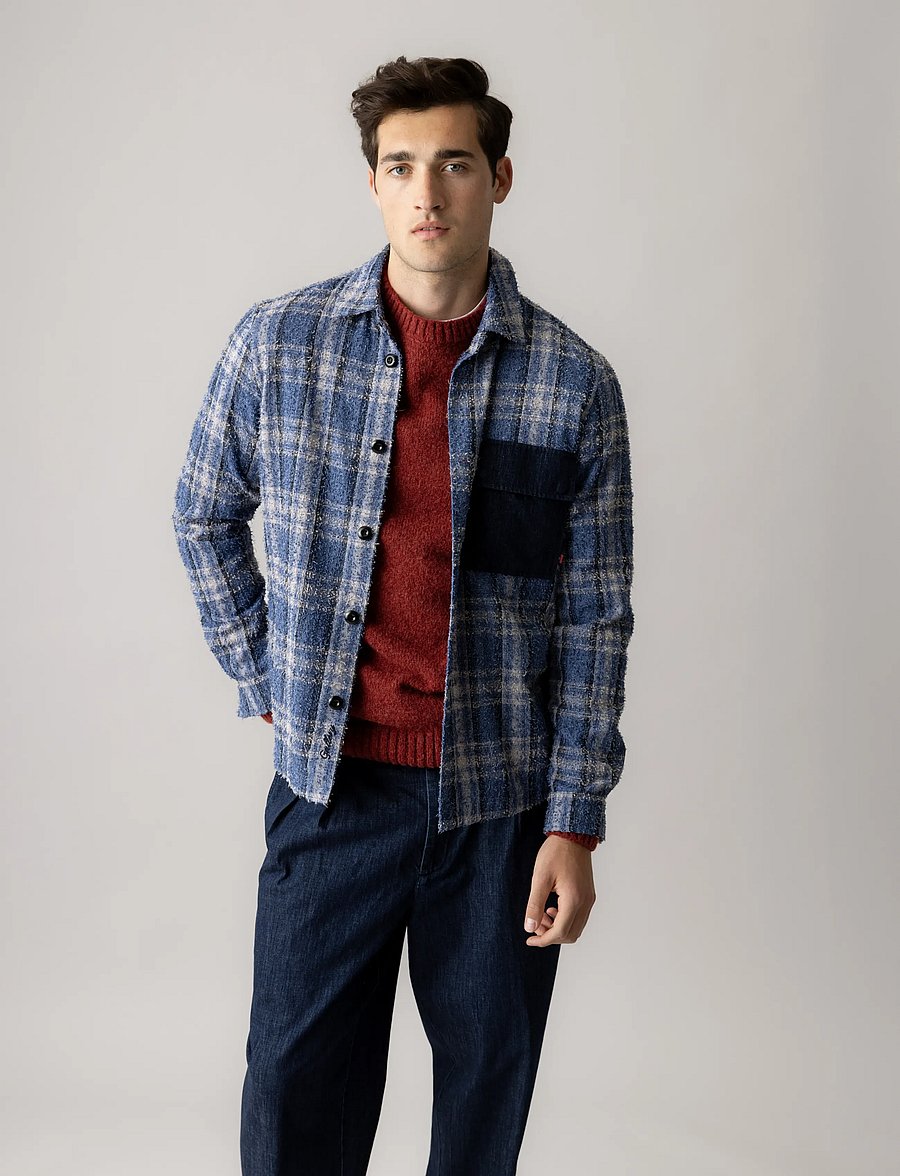 Mos Mosh Gallery - MMGWilson Jacket - herbstjacken - vintage indigo - 0