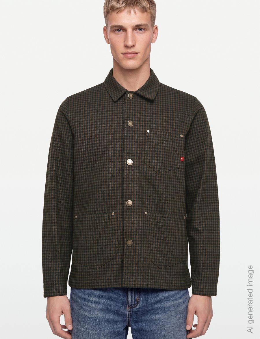 Mos Mosh Gallery - MMGMapham Jacket - Überhemden - total eclipse - 3