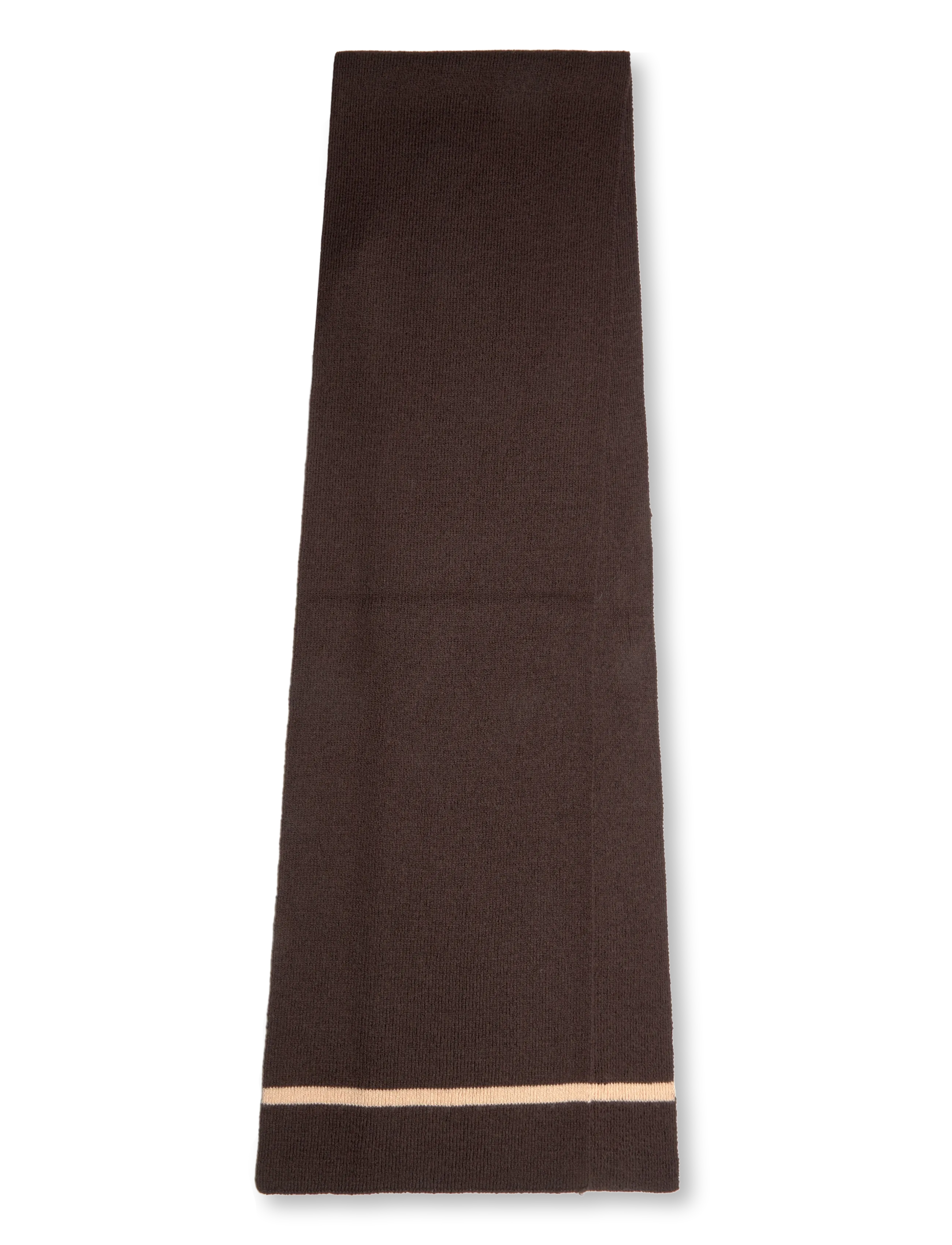 Mos Mosh Gallery - MMGKyle Wool Knit Scarf - talvesallid - black coffee - 1