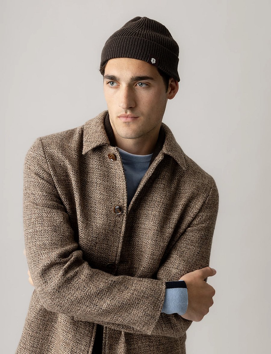 Mos Mosh Gallery - MMGKyle Wool Knit Hat - shop efter anledning - black coffee - 3