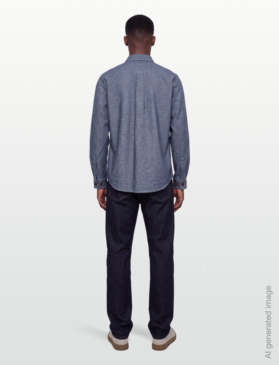 Mos Mosh Gallery - MMGNorbert Denim Shirt - jeanshemden - vintage indigo - 4