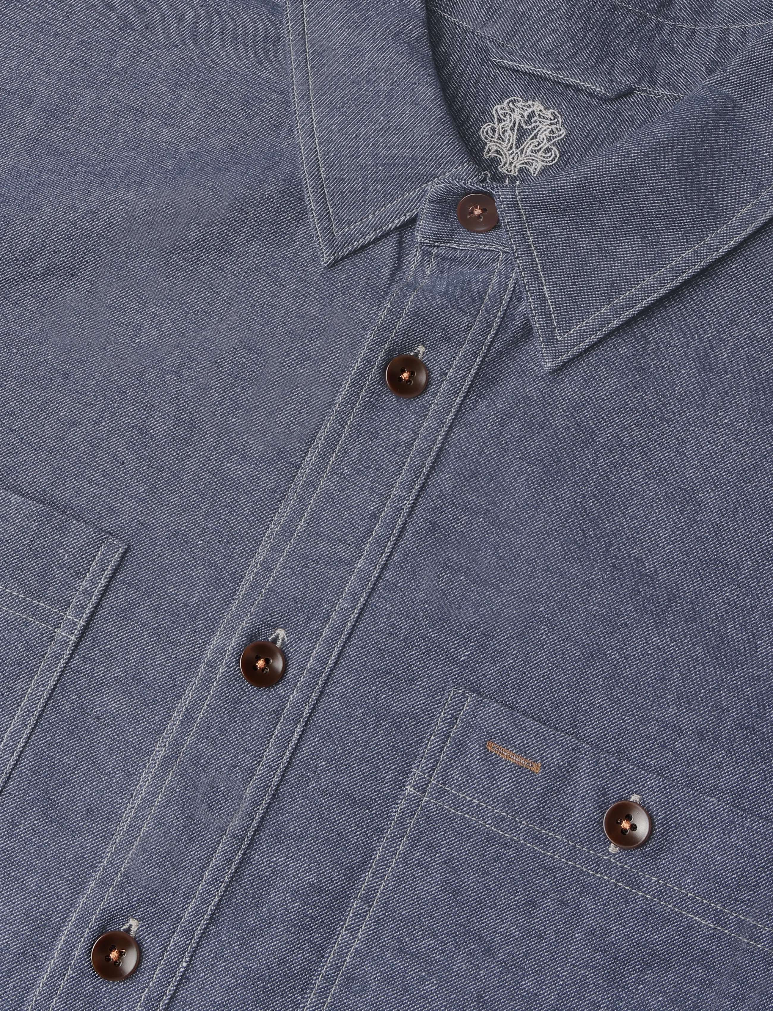 Mos Mosh Gallery - MMGNorbert Denim Shirt - jeanshemden - vintage indigo - 2