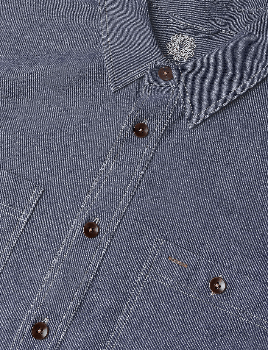 Mos Mosh Gallery - MMGNorbert Denim Shirt - jeanshemden - vintage indigo - 2