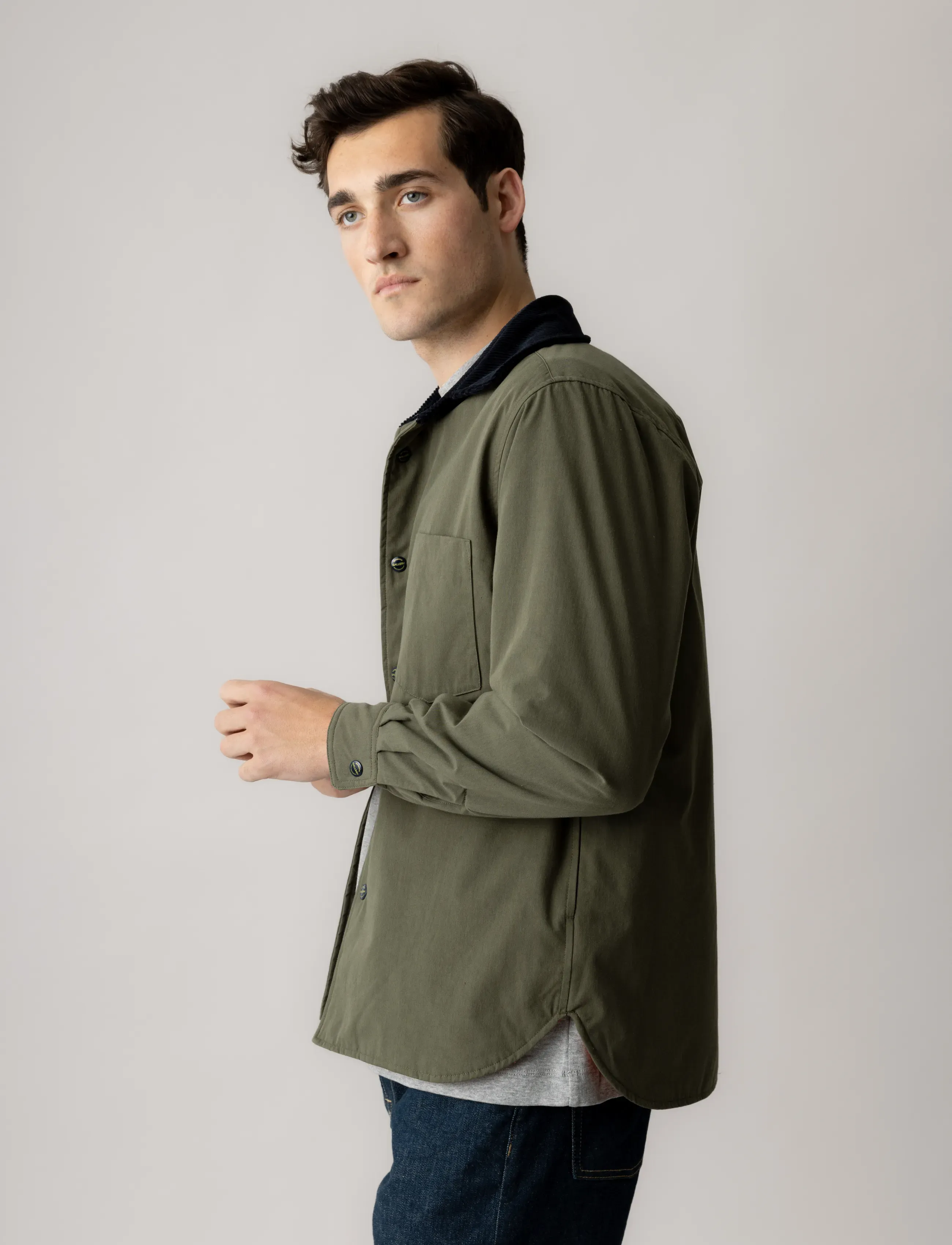 Mos Mosh Gallery MMGCallum Jacket - Jackets - OLIVE NIGHT / khaki/green