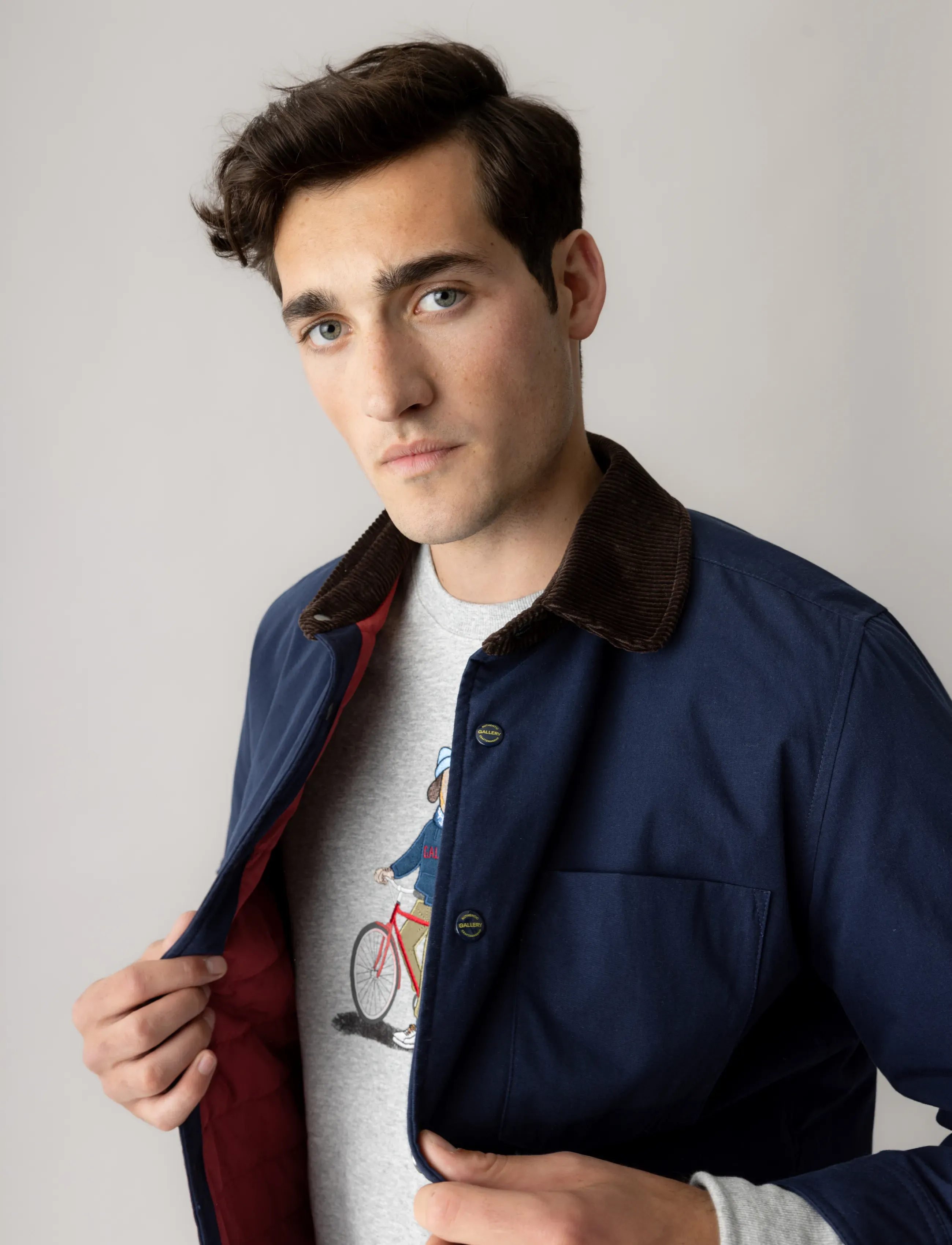 Mos Mosh Gallery MMGCallum Jacket - Jackets - SALUTE NAVY / navy