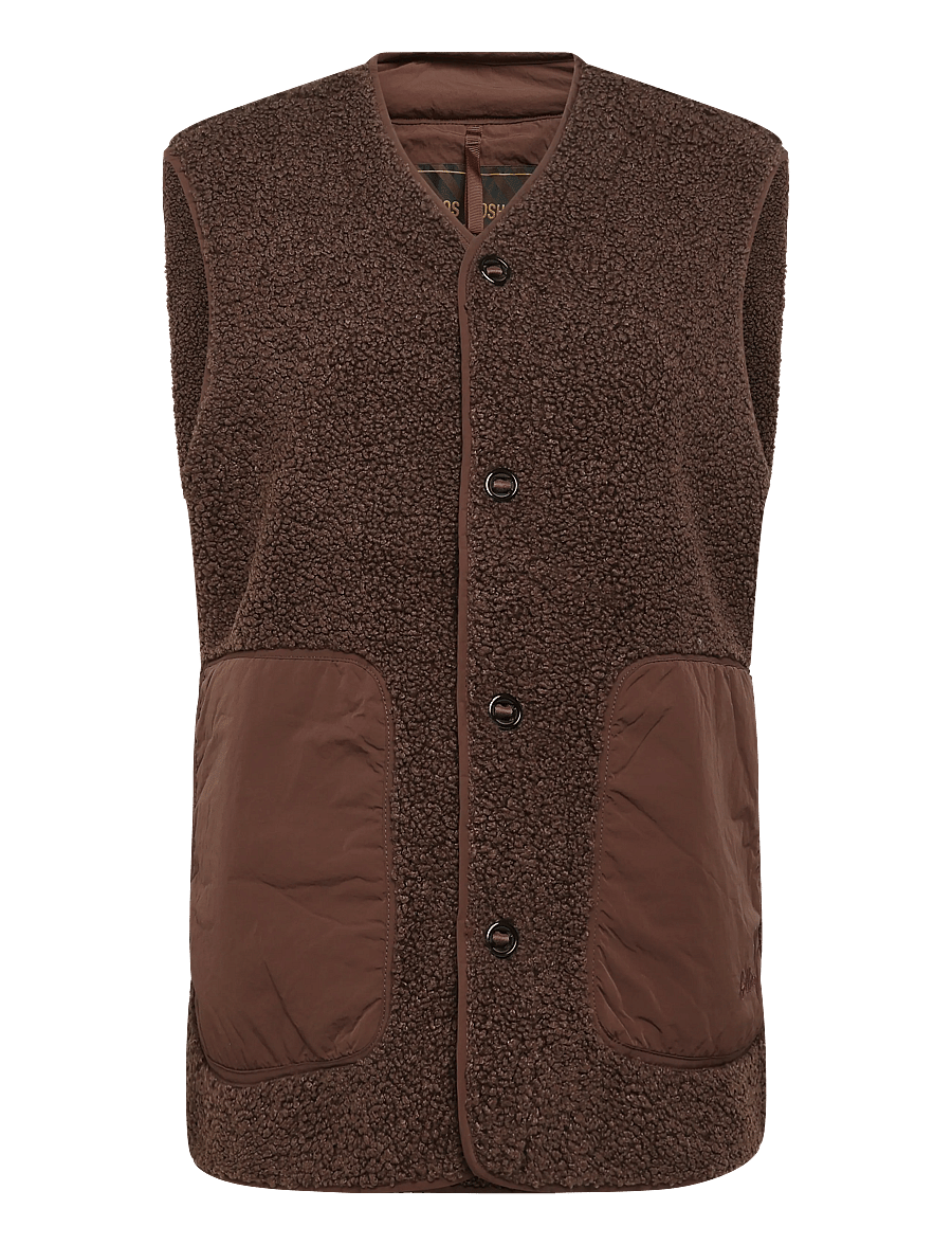 Mos Mosh Gallery - MMGHarry Waistcoat - westen - chocolate brown - 0