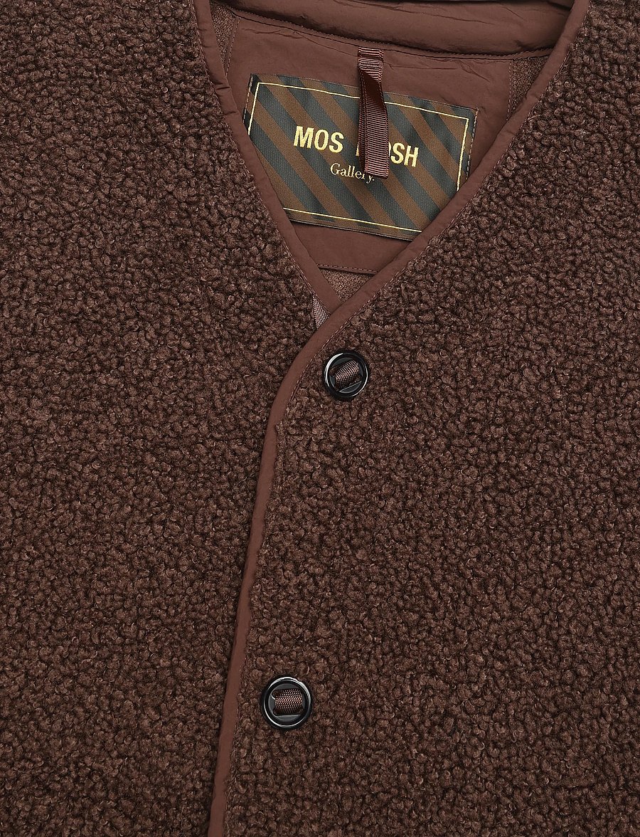 Mos Mosh Gallery - MMGHarry Waistcoat - westen - chocolate brown - 3